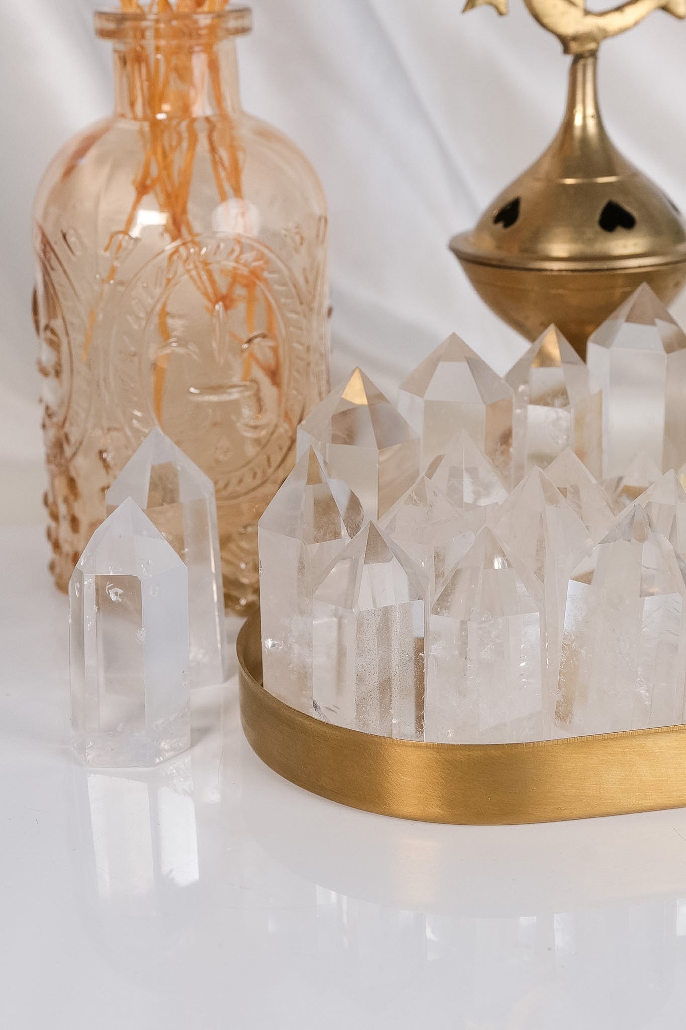 Clear Quartz Tower