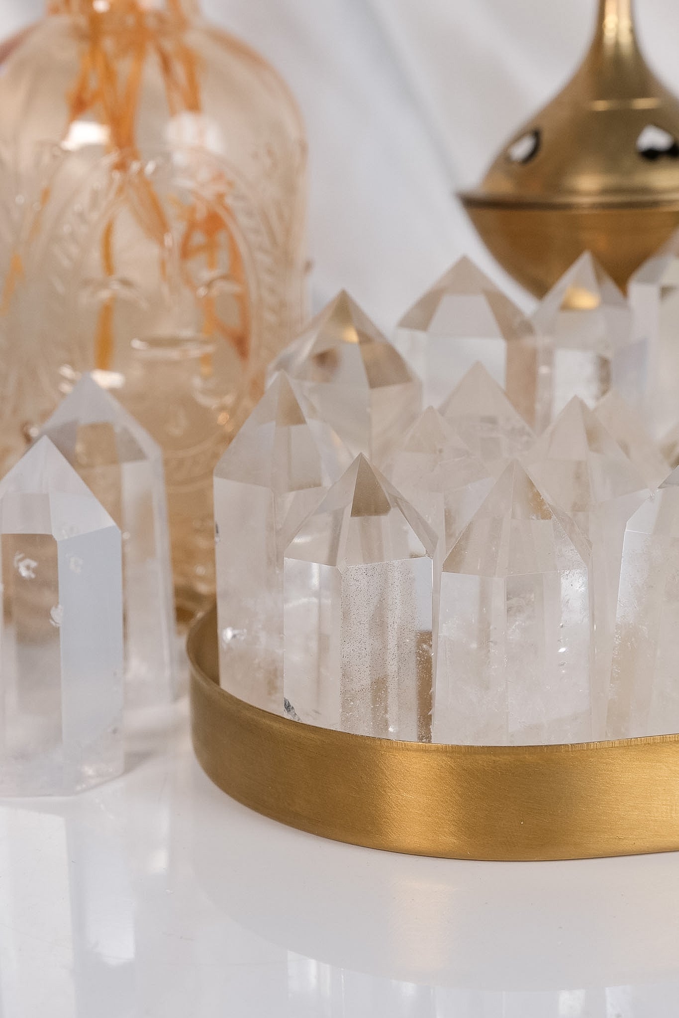 Clear Quartz Tower