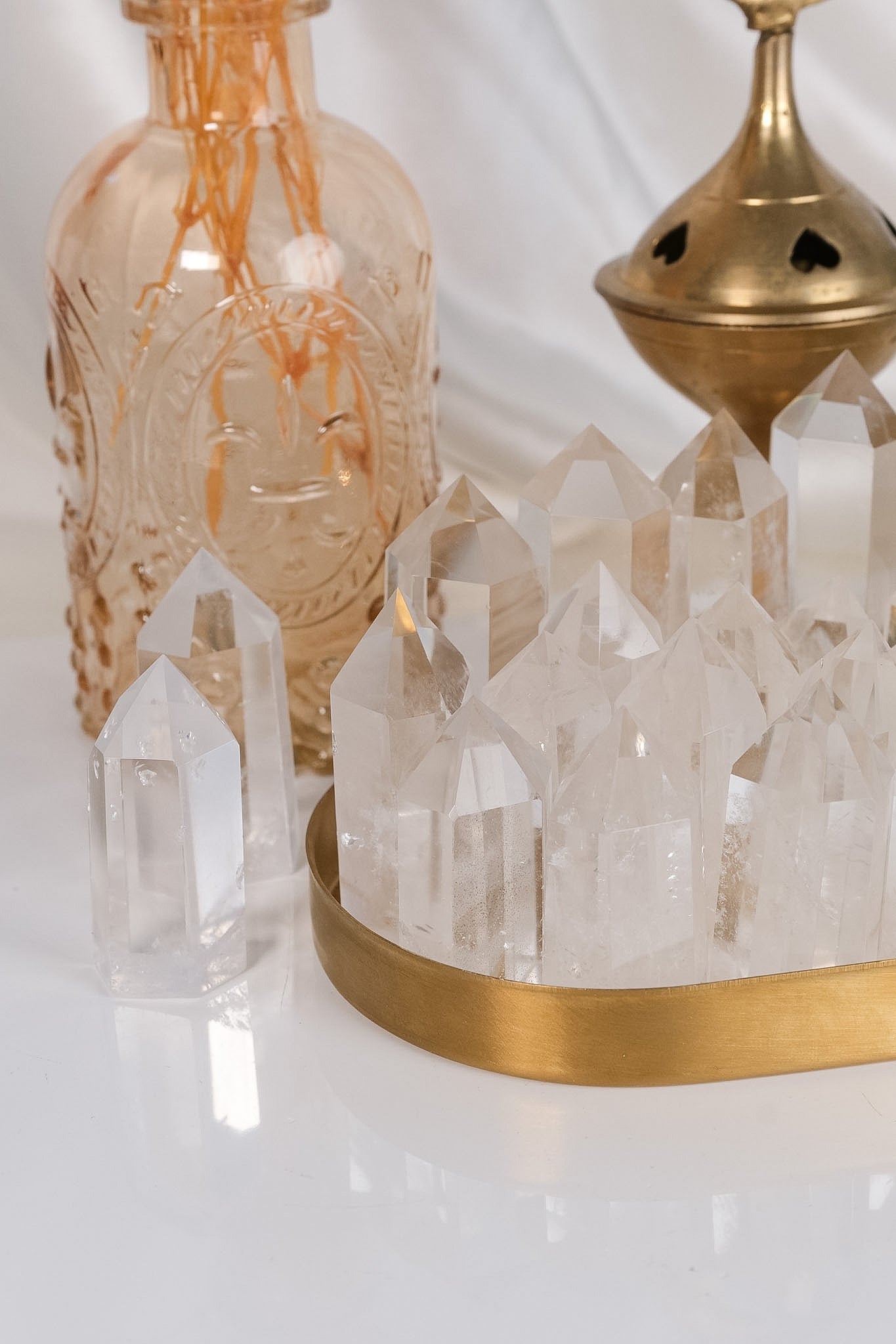 Clear Quartz Tower