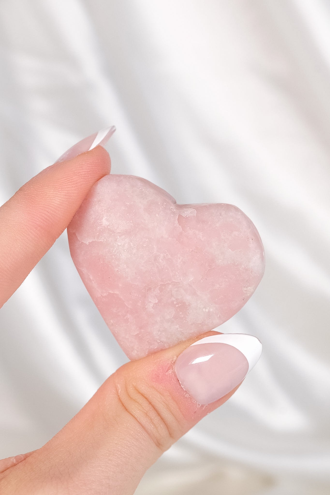 Pink Opal Heart