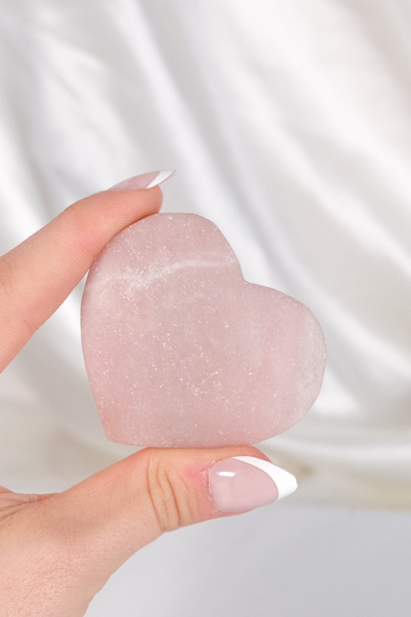 Pink Opal Heart