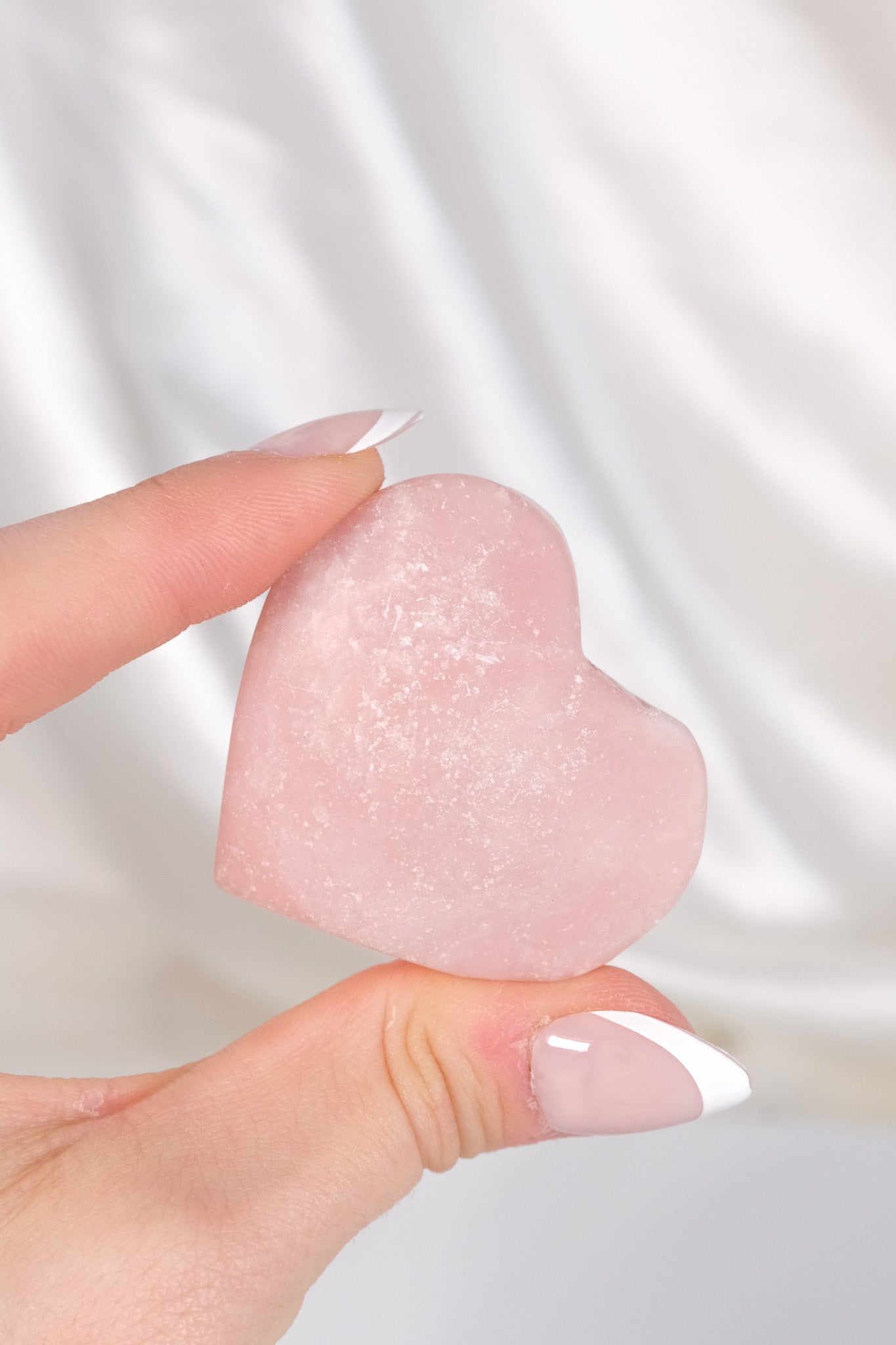 Pink Opal Heart