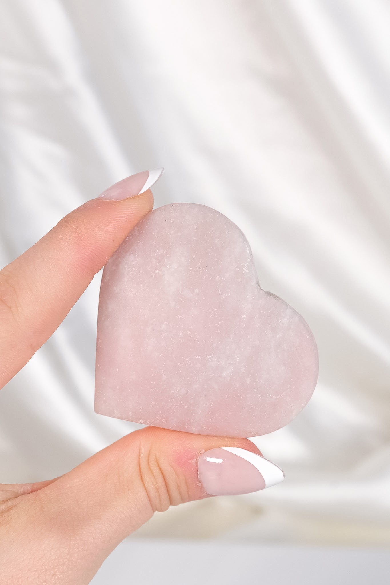 Pink Opal Heart