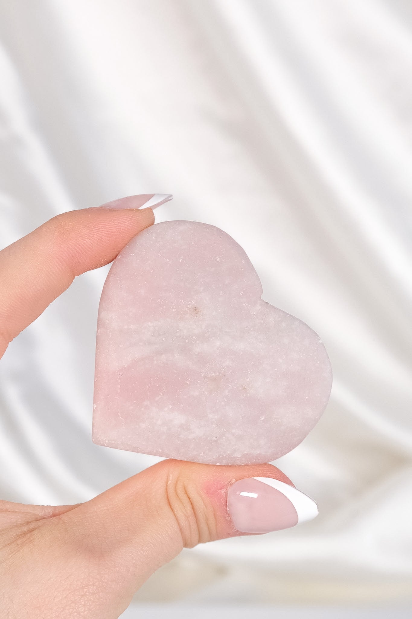 Pink Opal Heart