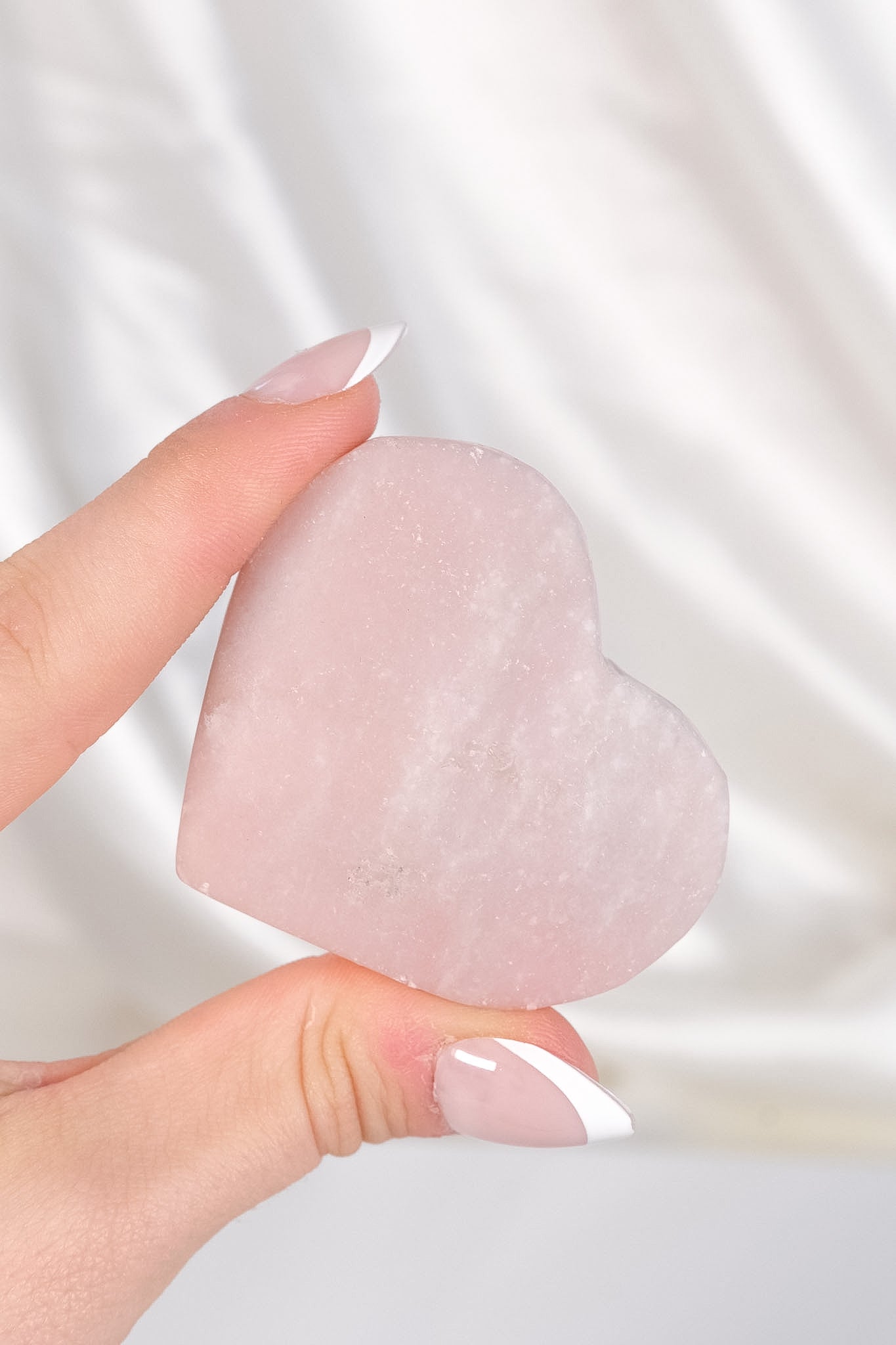 Pink Opal Heart
