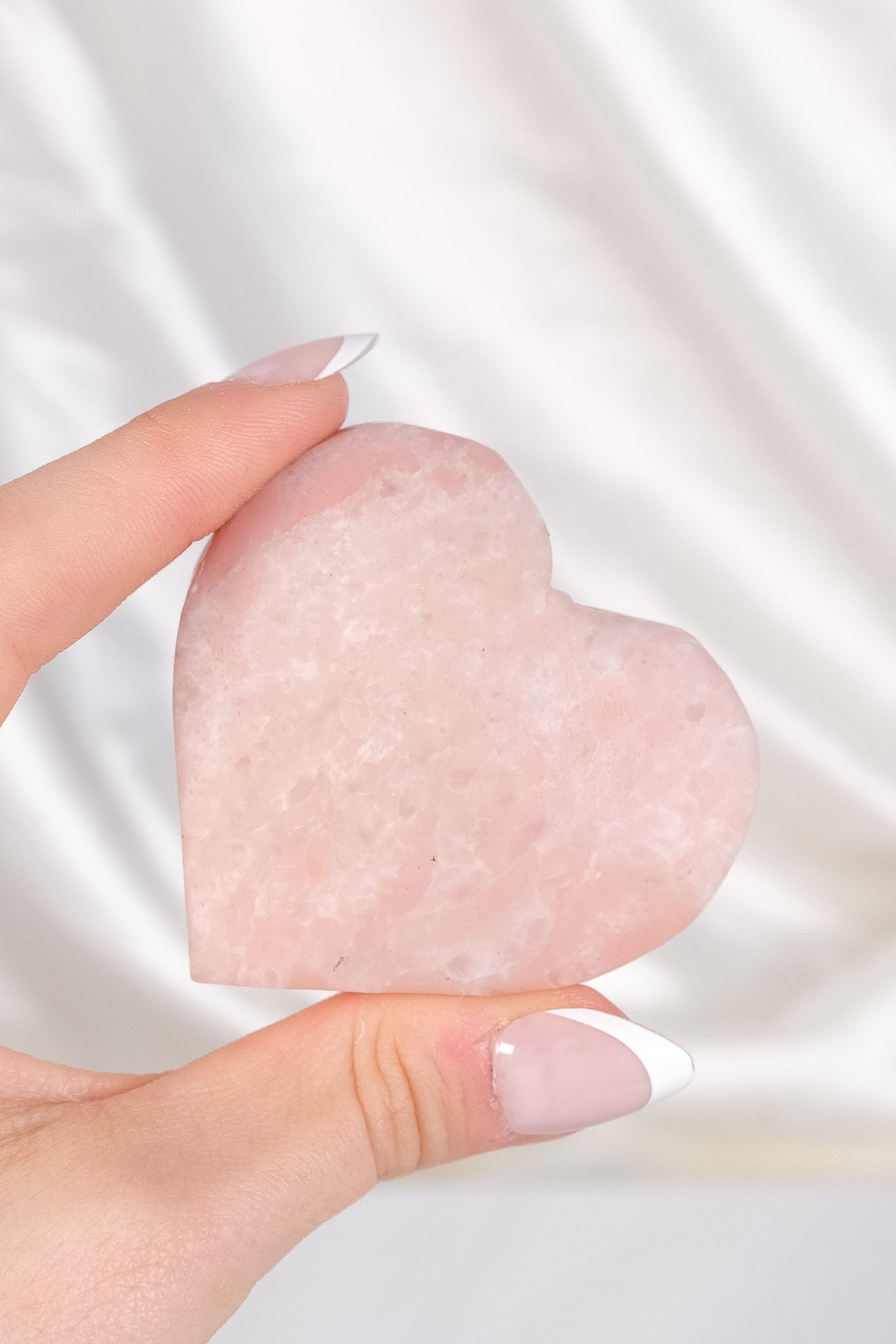 Pink Opal Heart