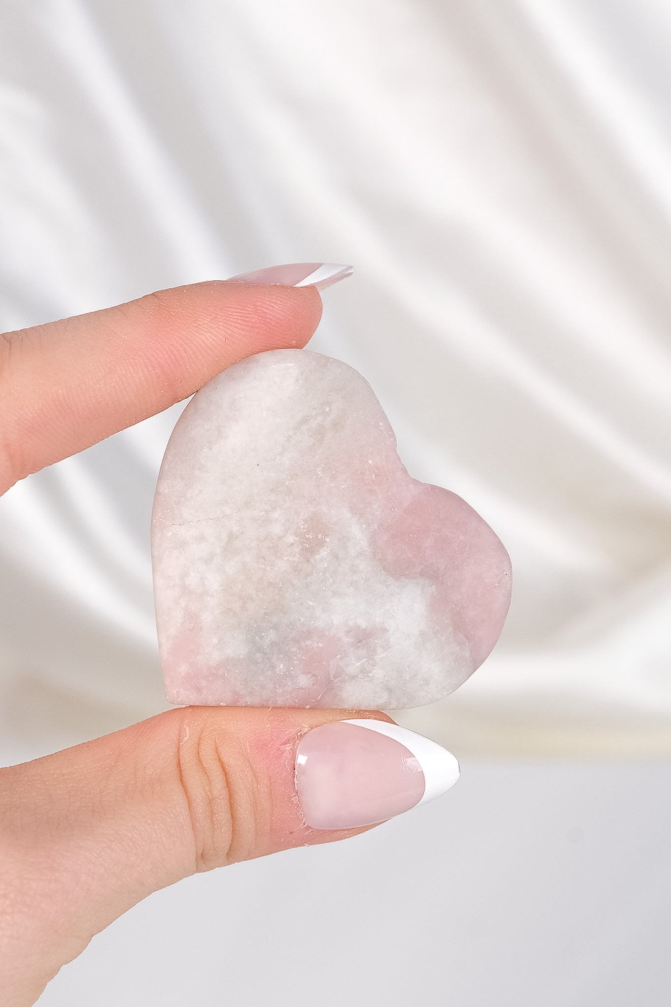 Pink Opal Heart