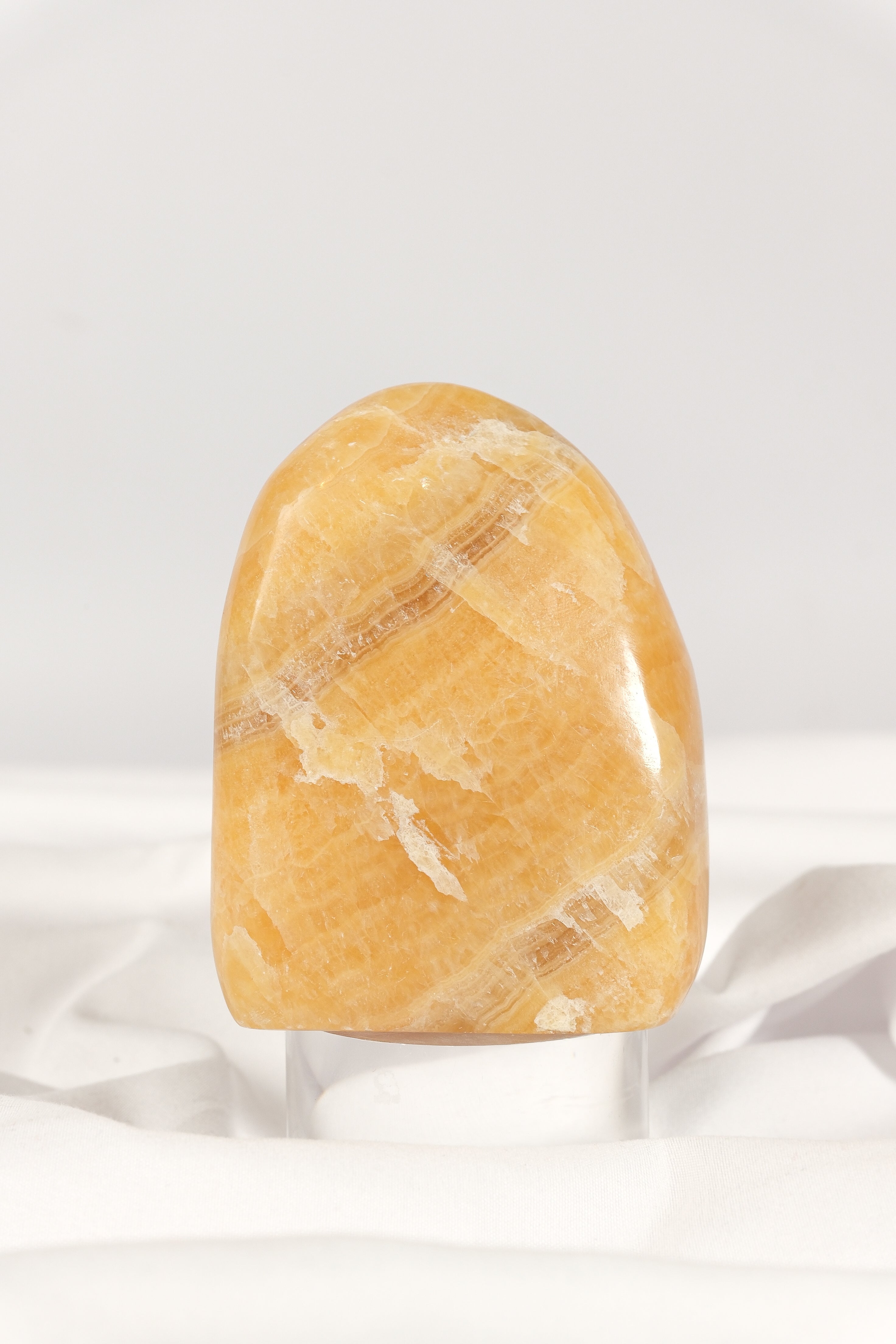 Orange Calcite Freeform