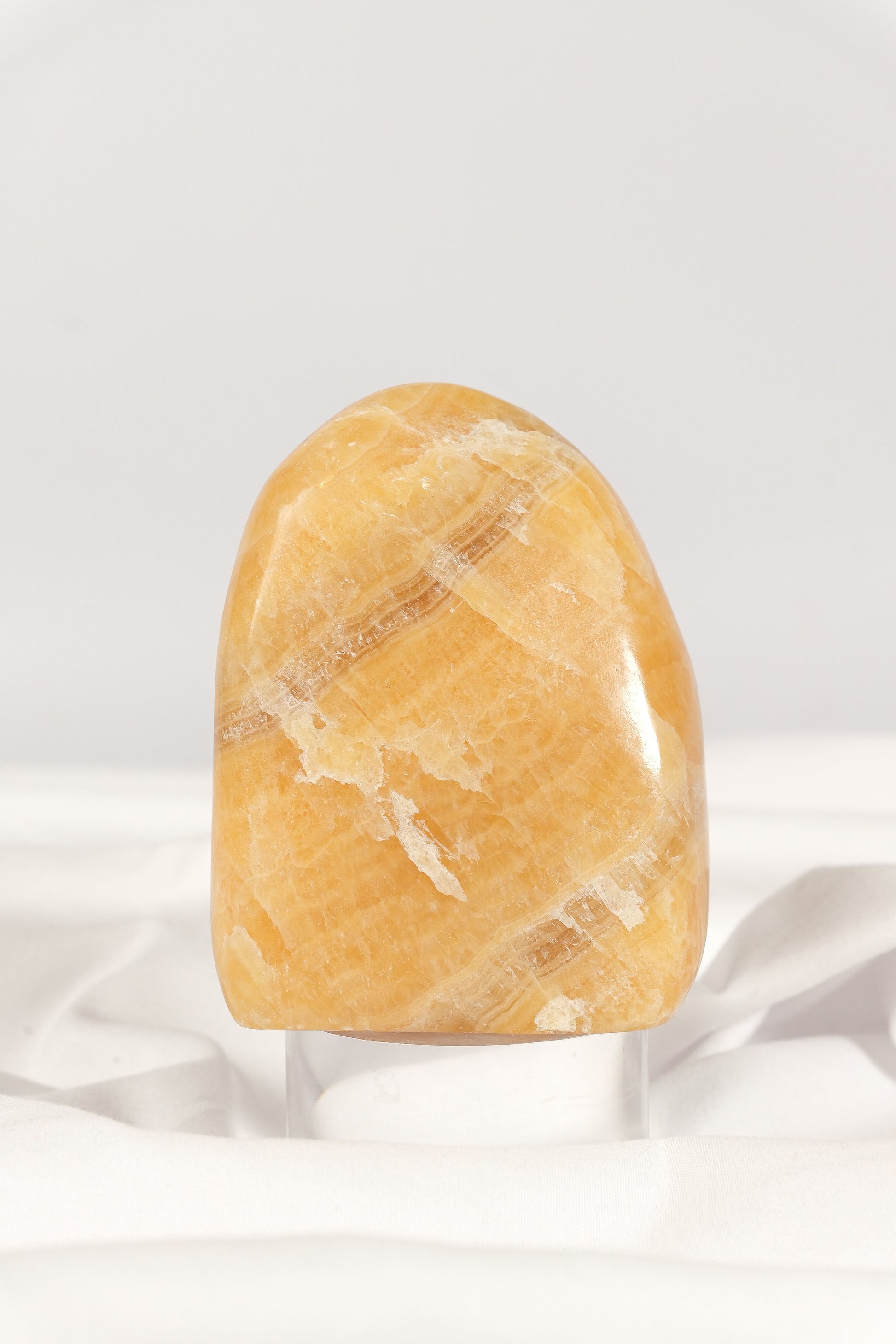 Orange Calcite Freeform