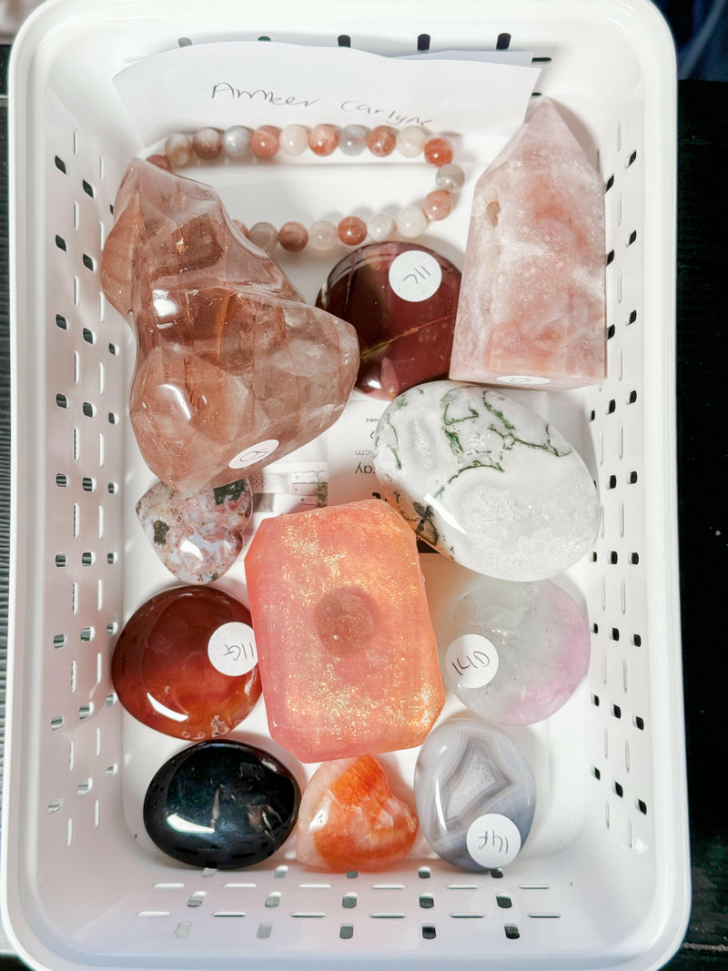 Ambercarlyne - Premium healing crystal from Stones of Virtue Australia.