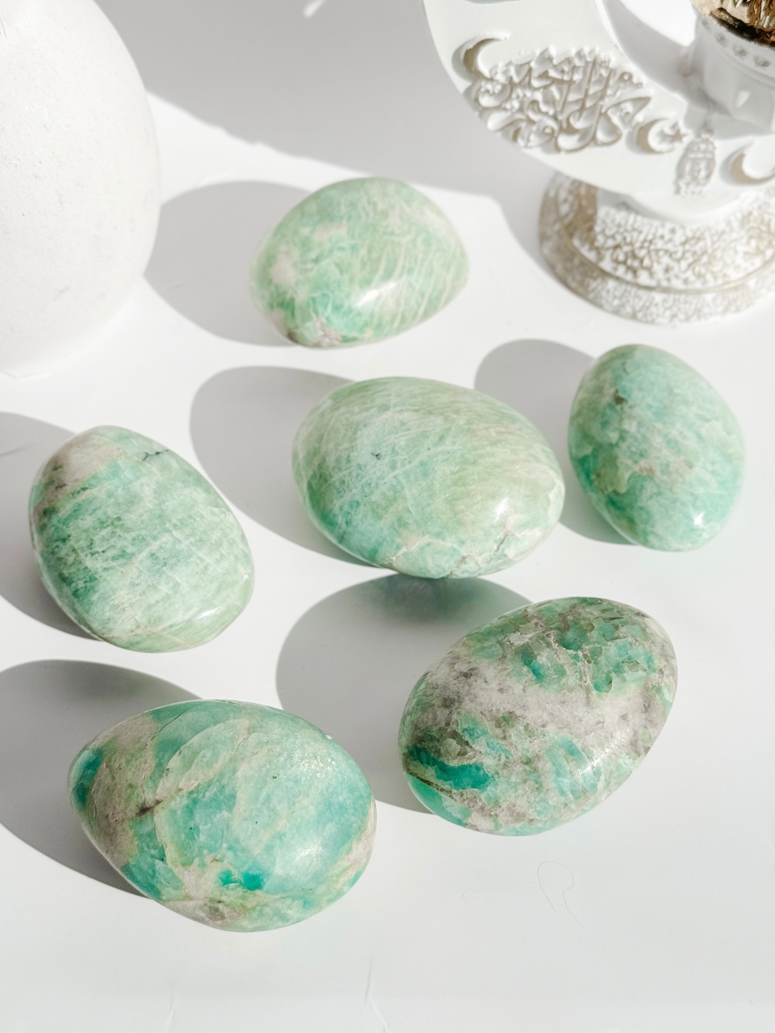 Amazonite Palmstone