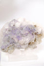 Selenite With Fluorite Cluster Healing Crystal.