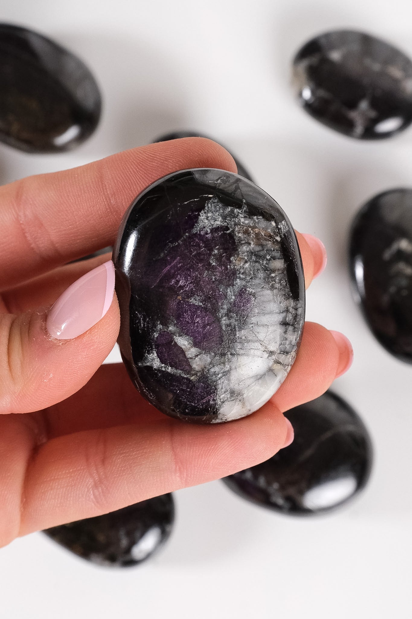Purpurite Palmstone