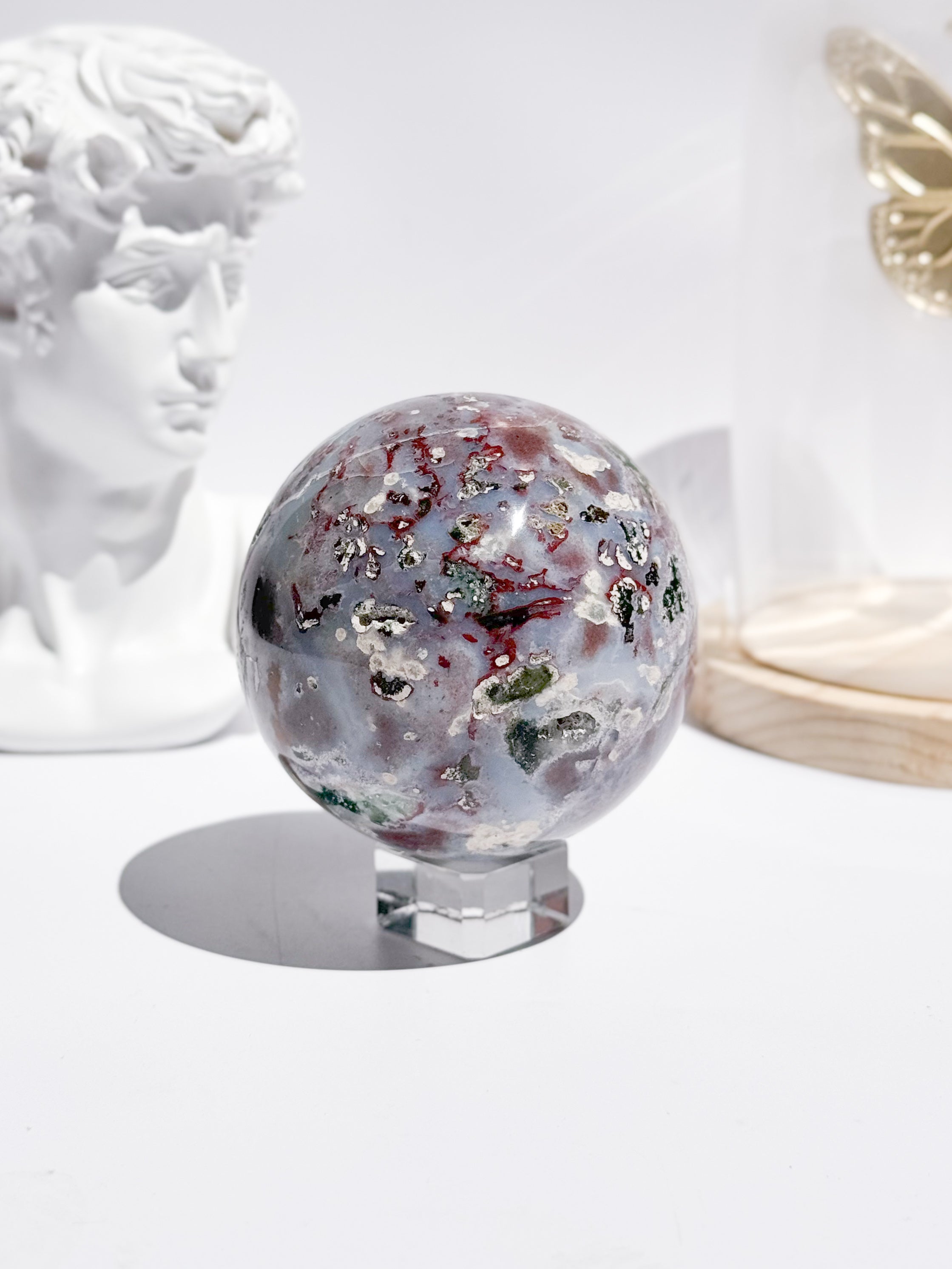 Ocean Jasper Sphere