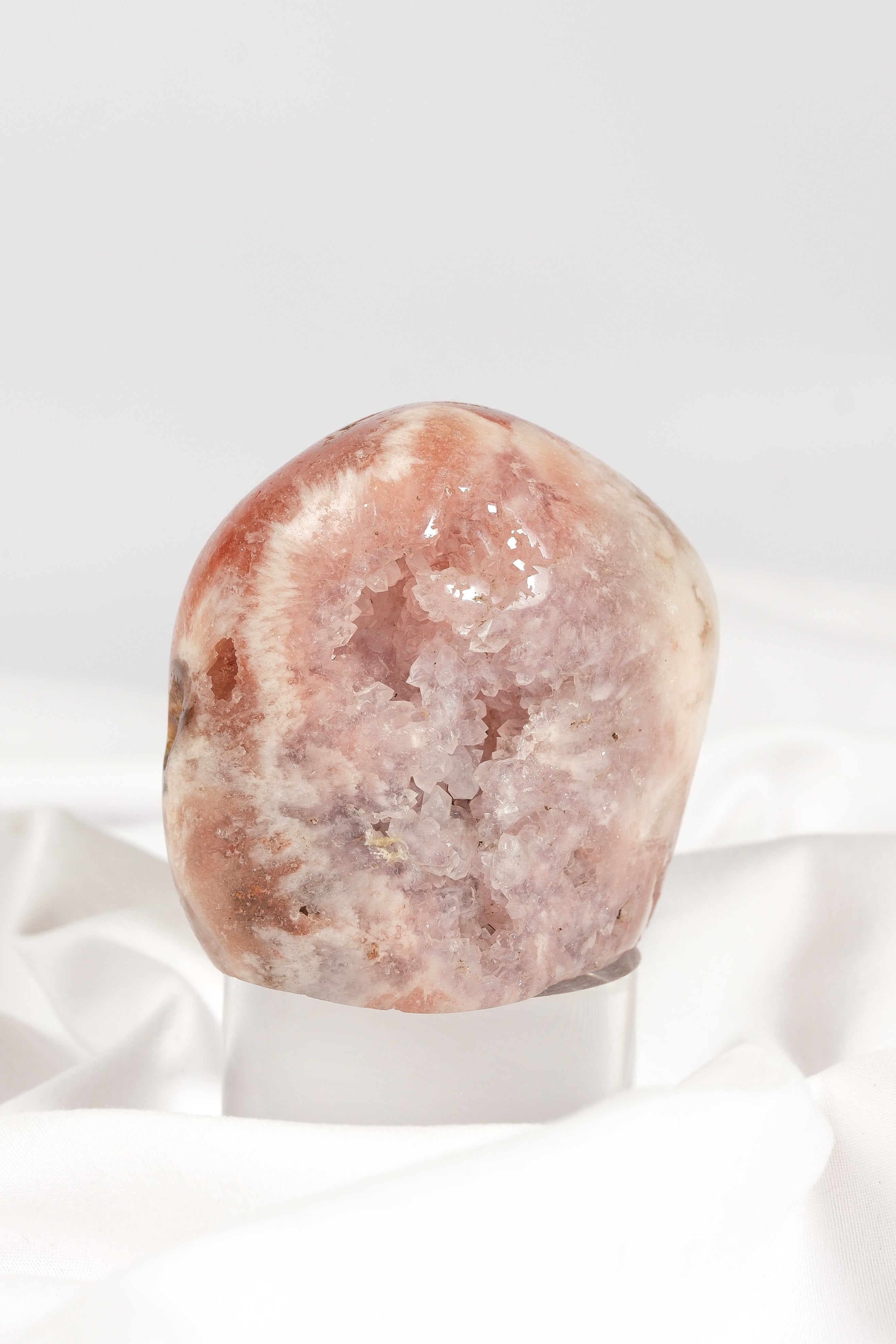 Pink Amethyst Freeform Cutbase