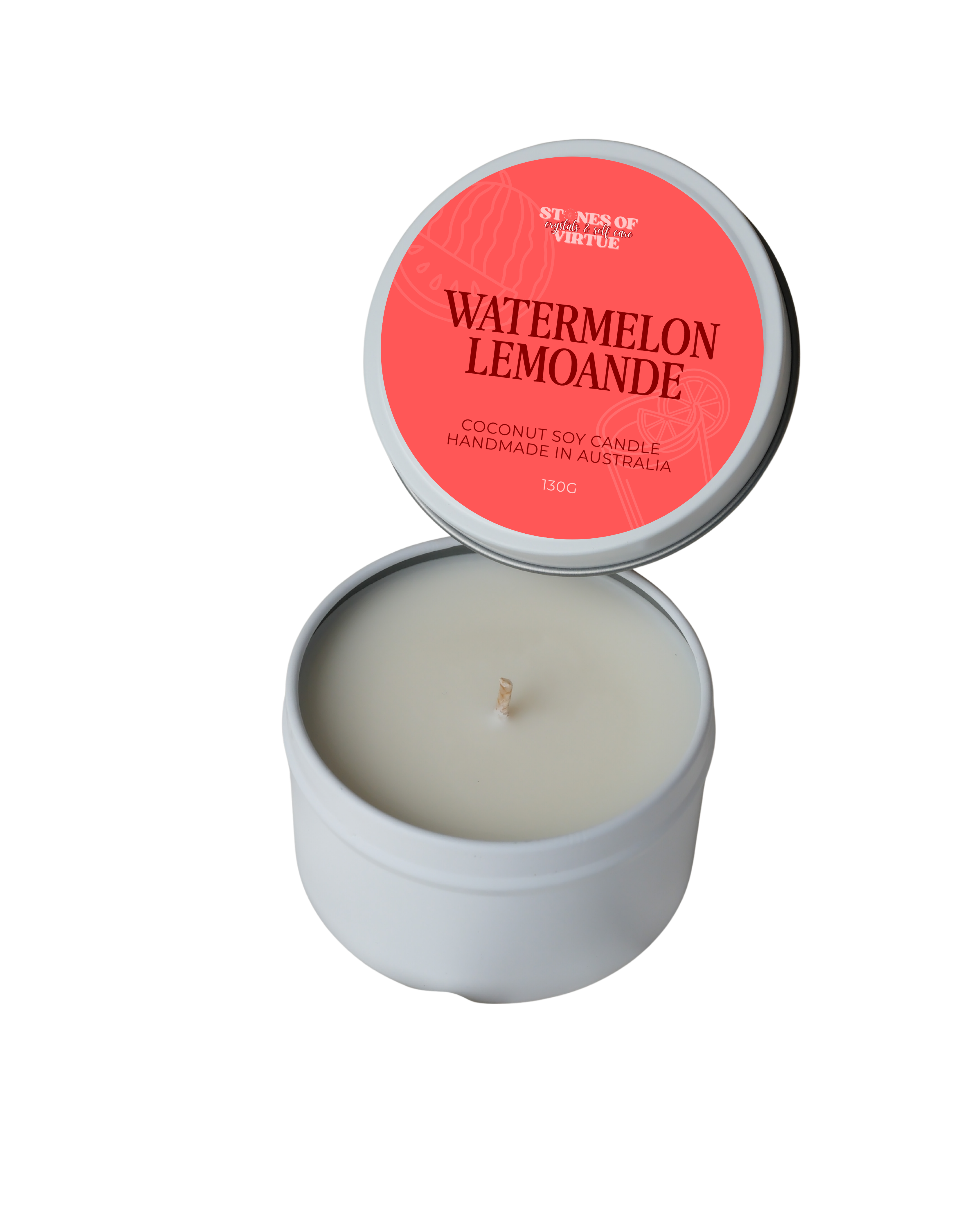Watermelon Lemonade Candle - 110g Tin