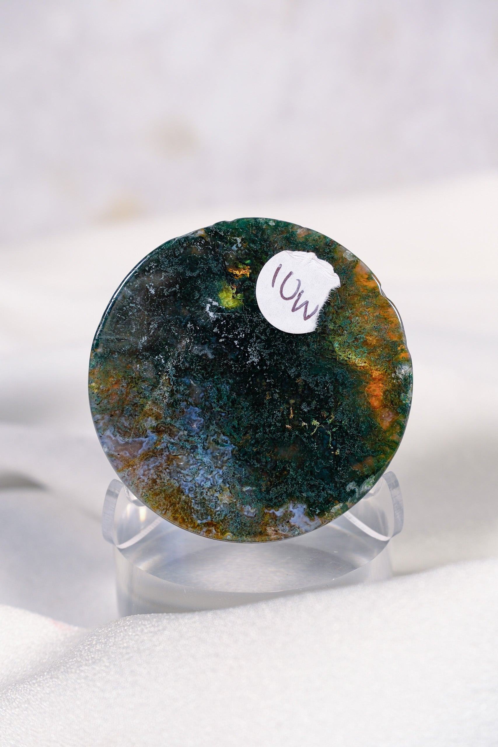 Moss Agate Slice