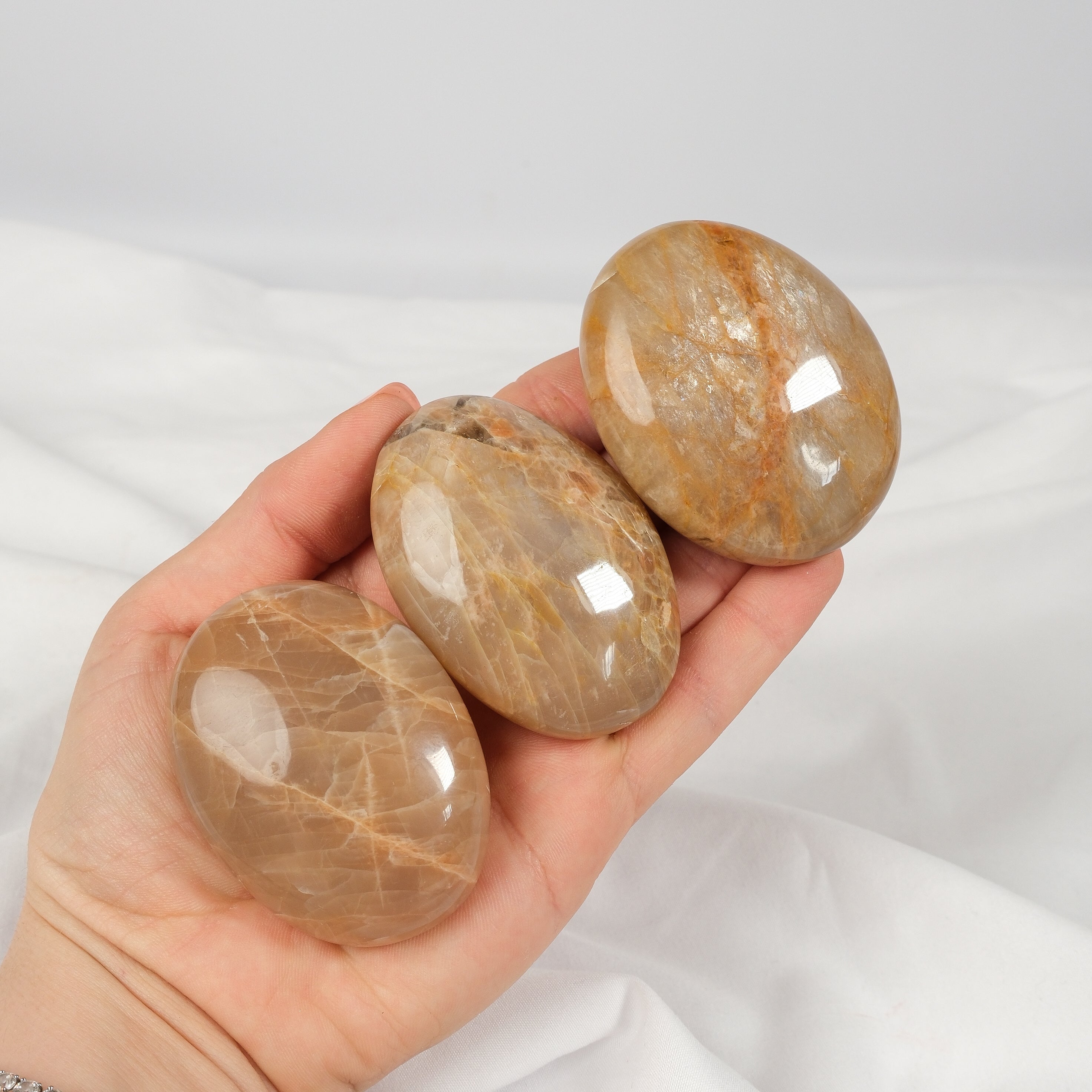 Peach Moonstone Palmstone