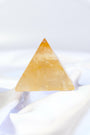 Golden Healer Pyramid Healing Crystal.