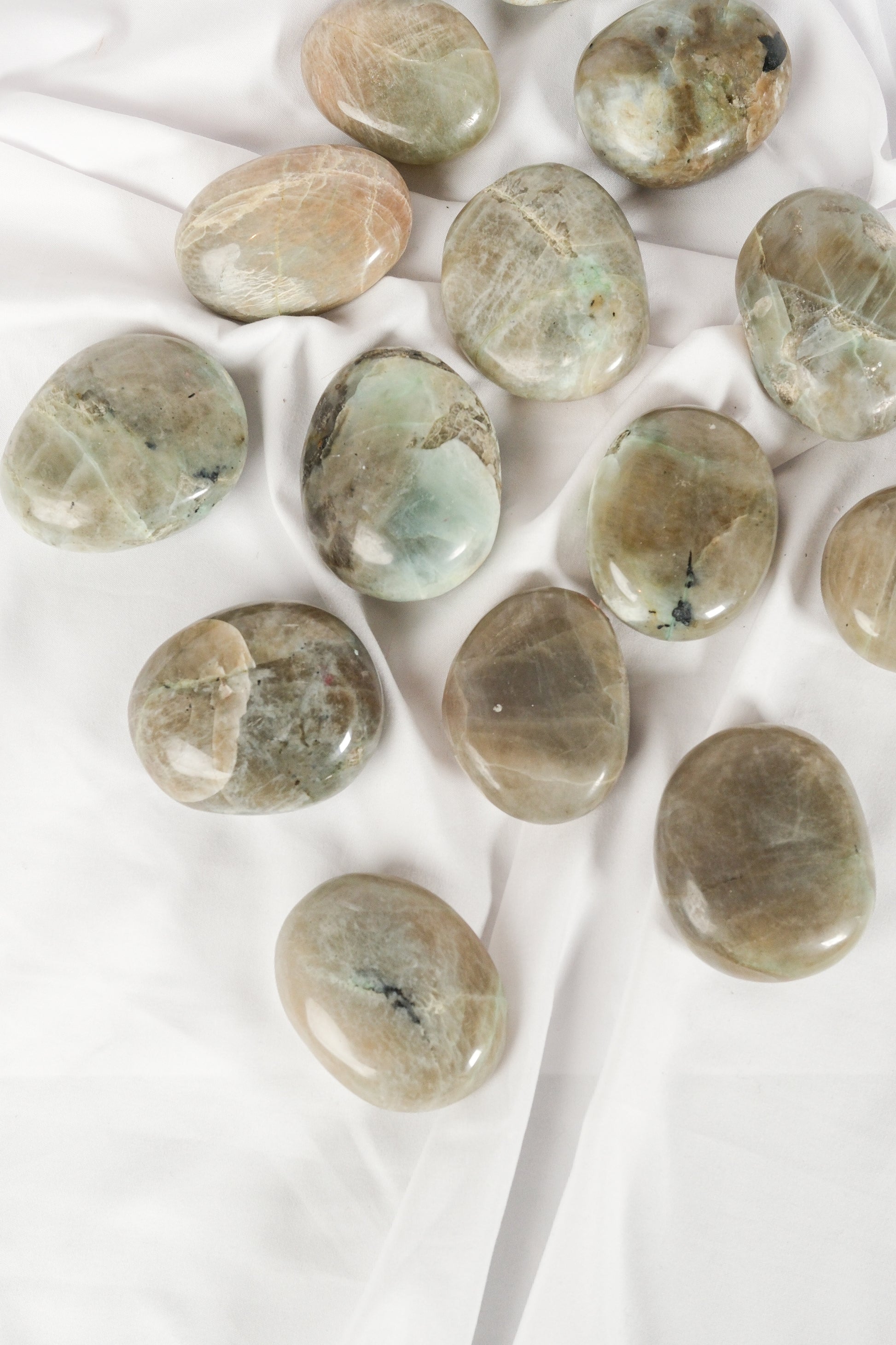 Green Moonstone Palmstone