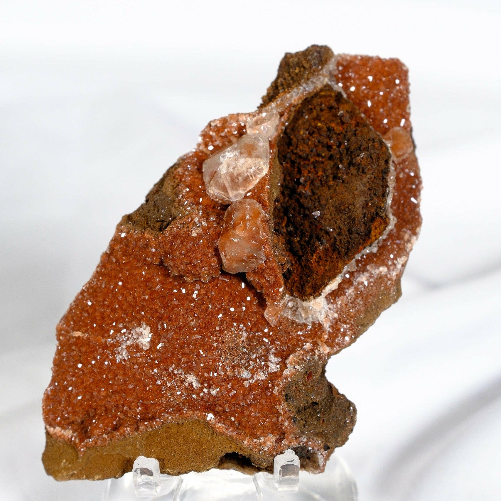 Diamond Calcite Specimen/Raw Healing Crystal.