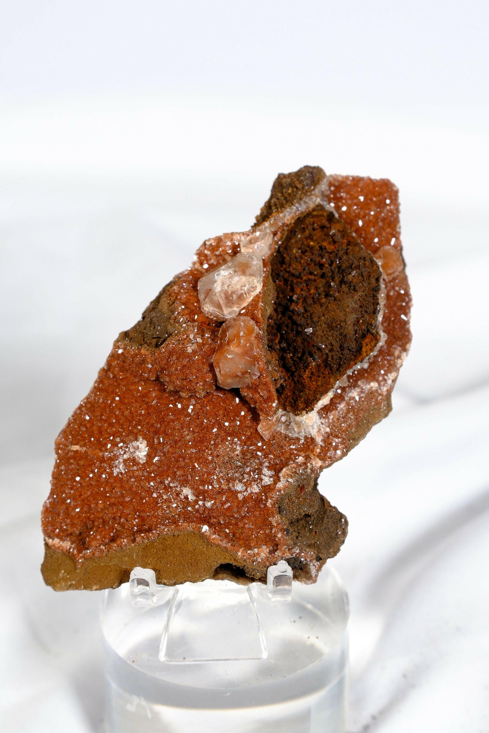 Diamond Calcite Specimen/Raw Healing Crystal.