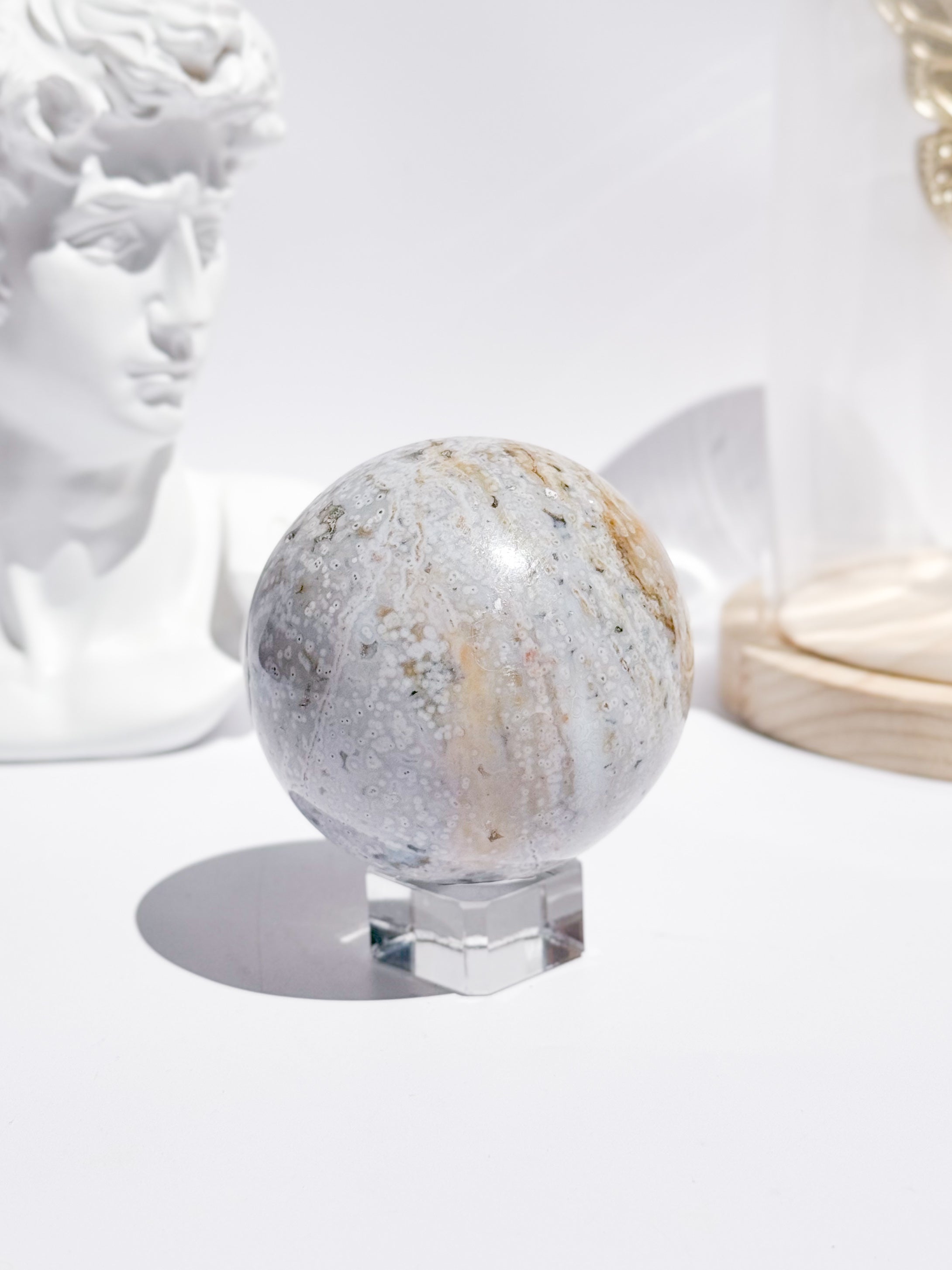 Ocean Jasper Sphere