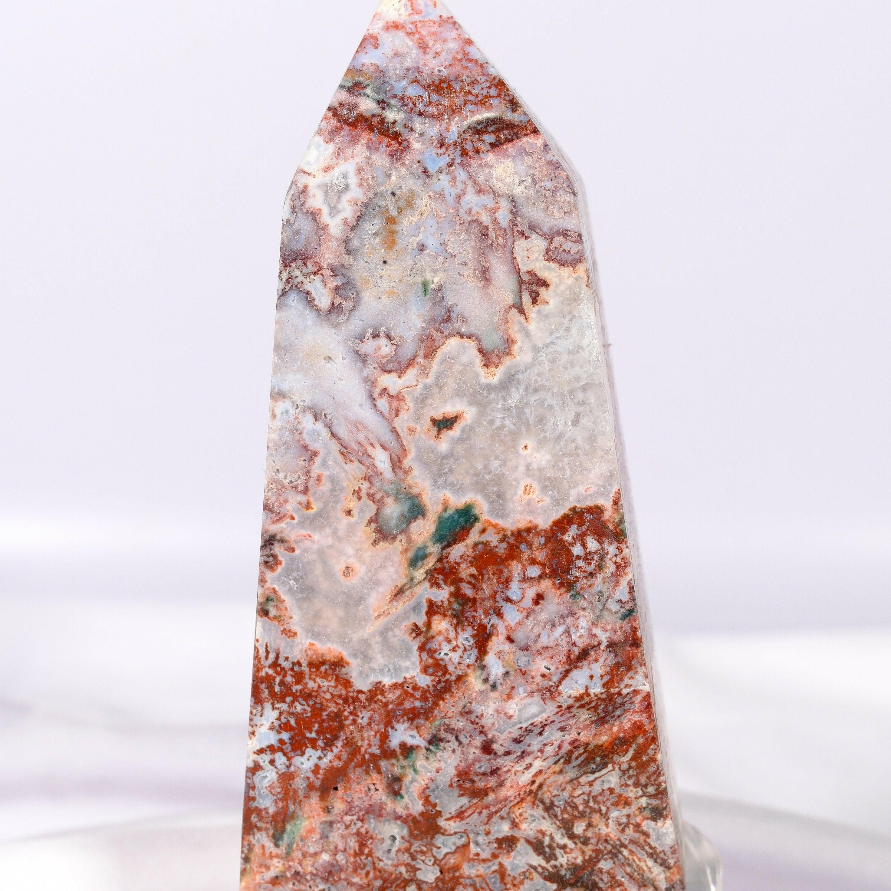 Jasper Tower Healing Crystal.