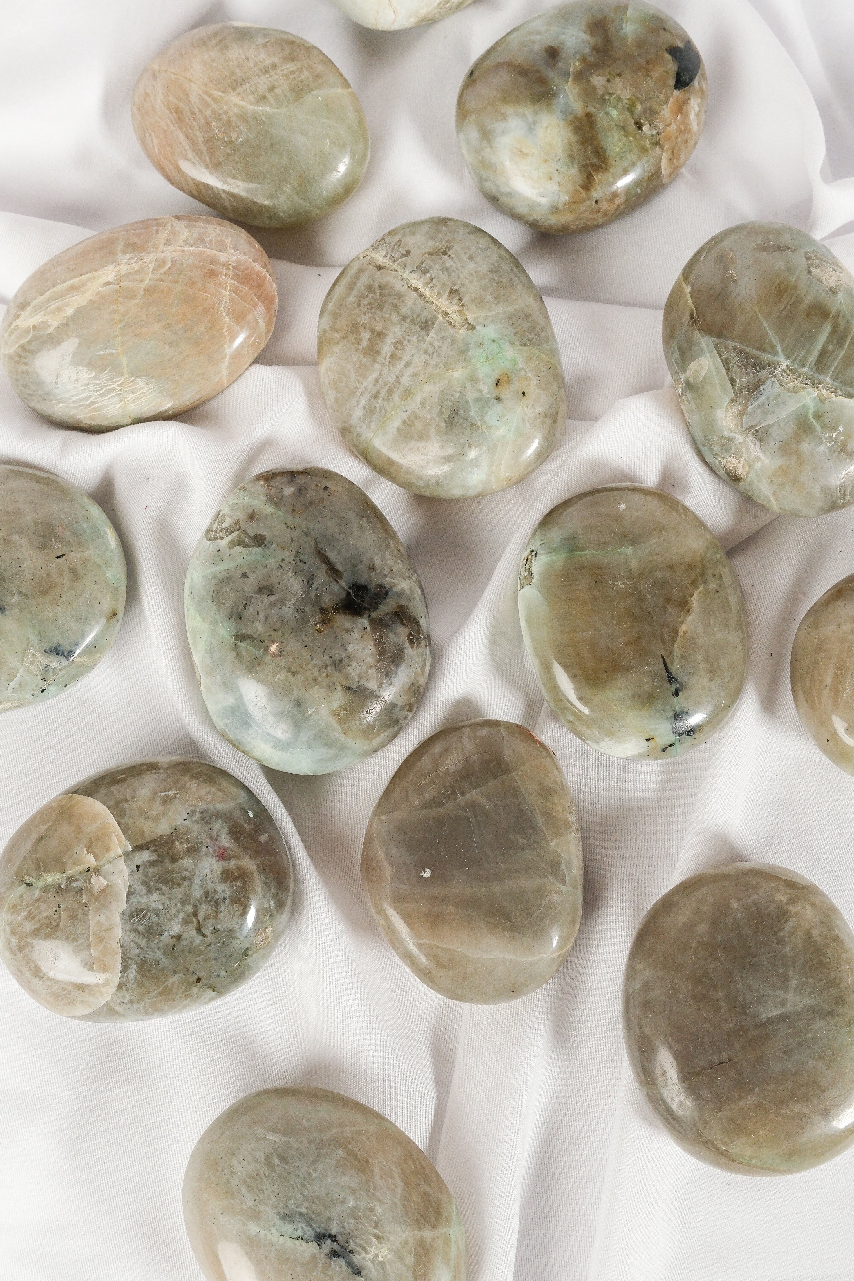 Green Moonstone Palmstone