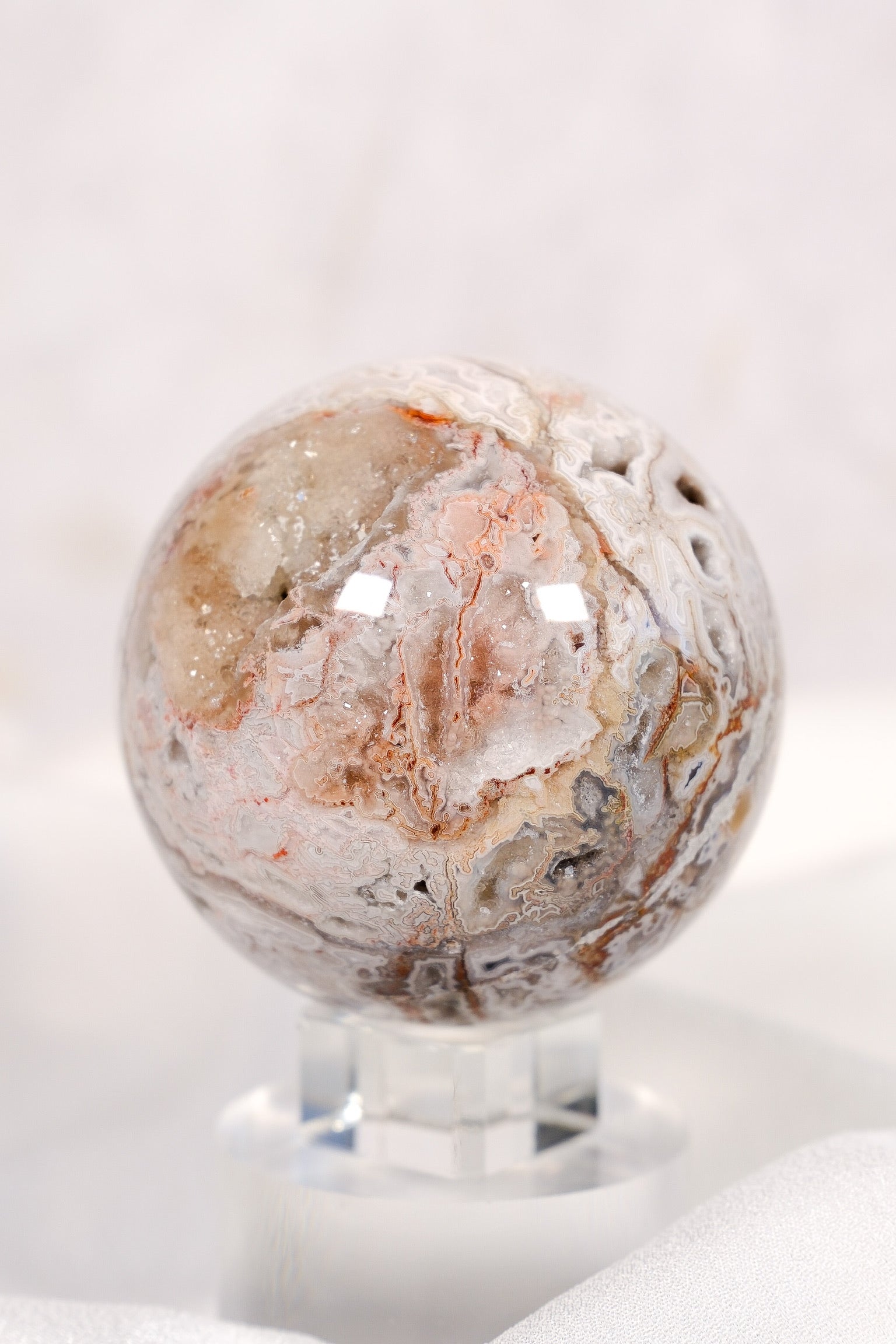 Mexican Crazy Lace Sphere