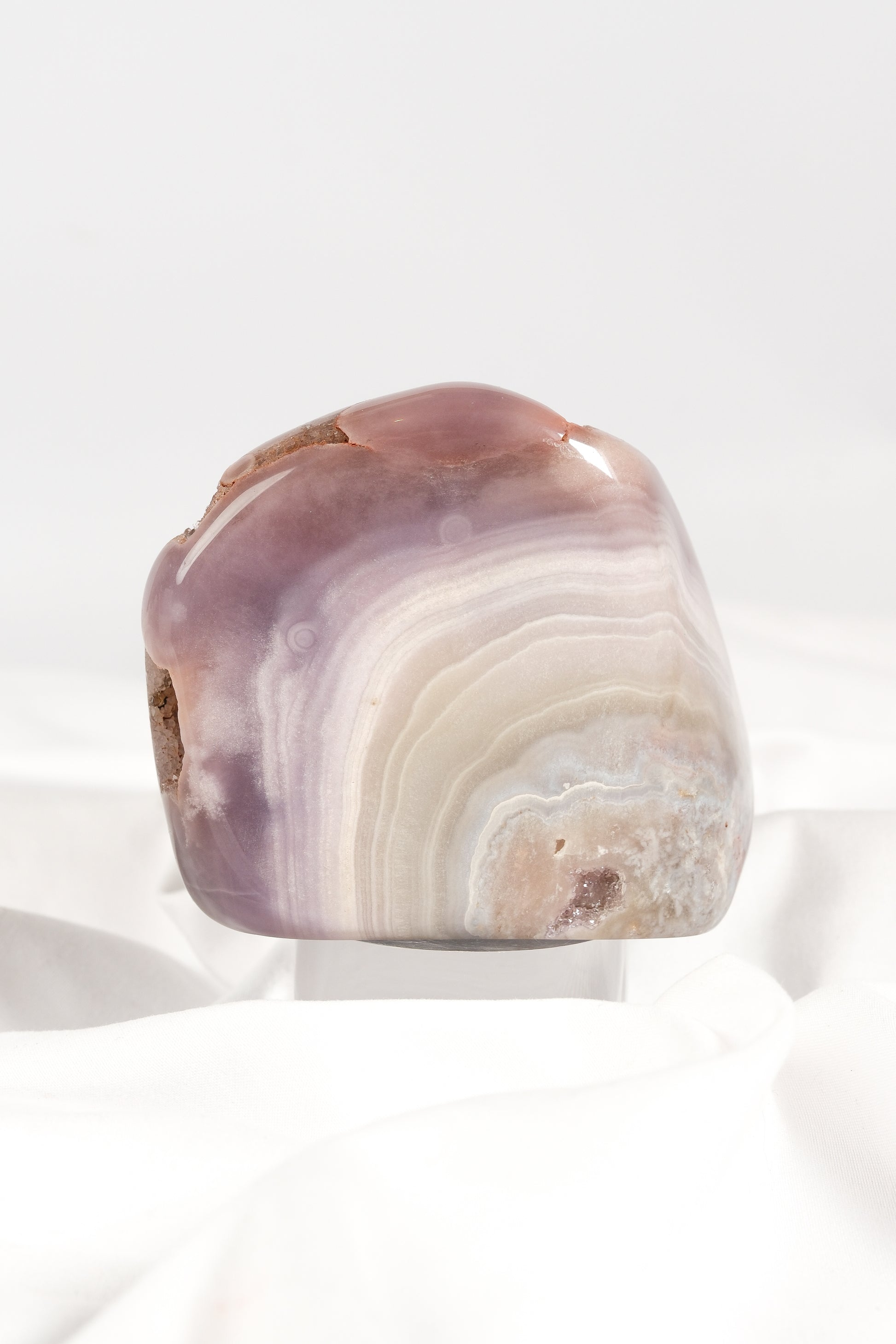 Pink Amethyst Freeform Cutbase