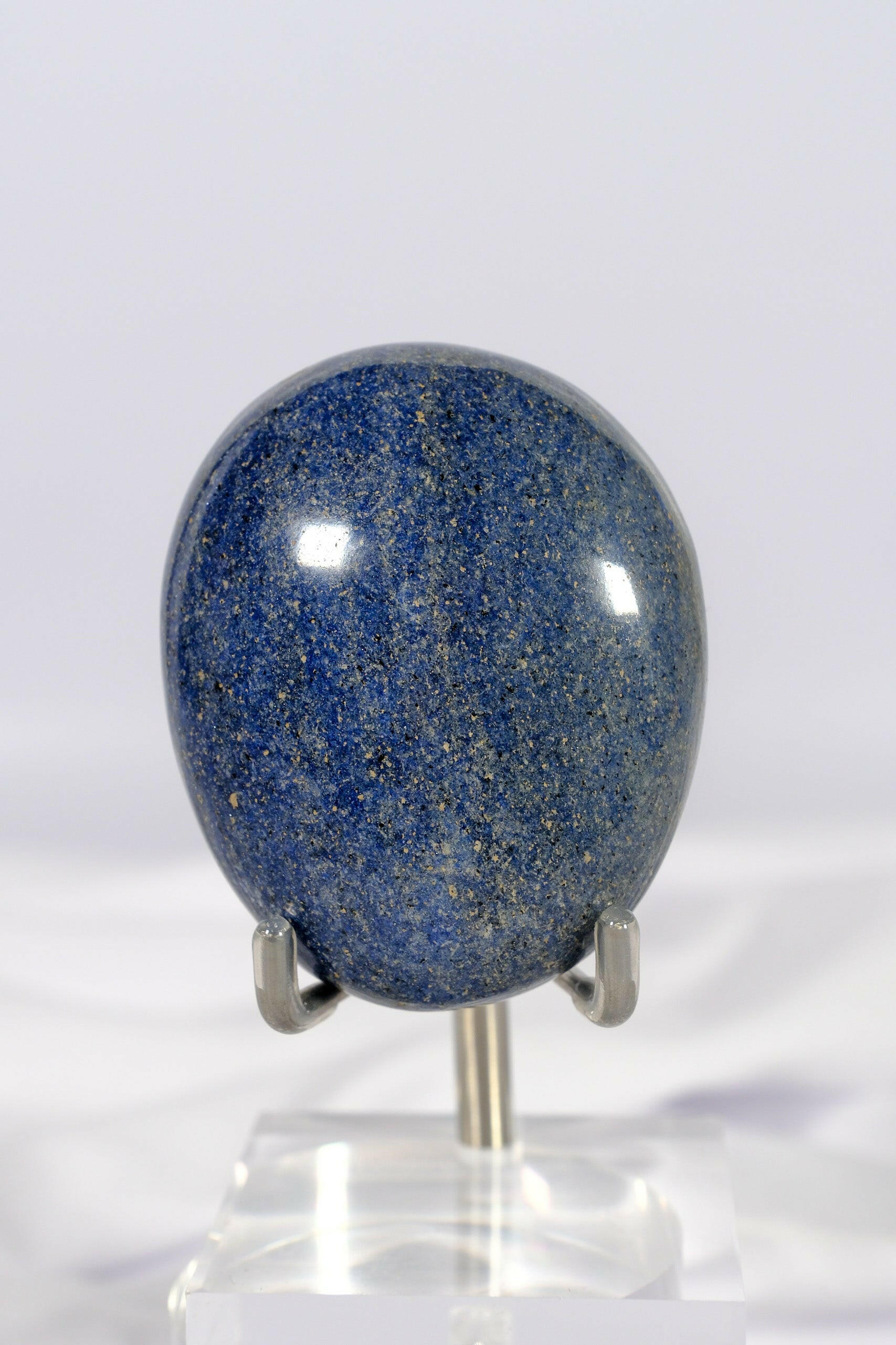 Lazulite Palmstone Healing Crystal.