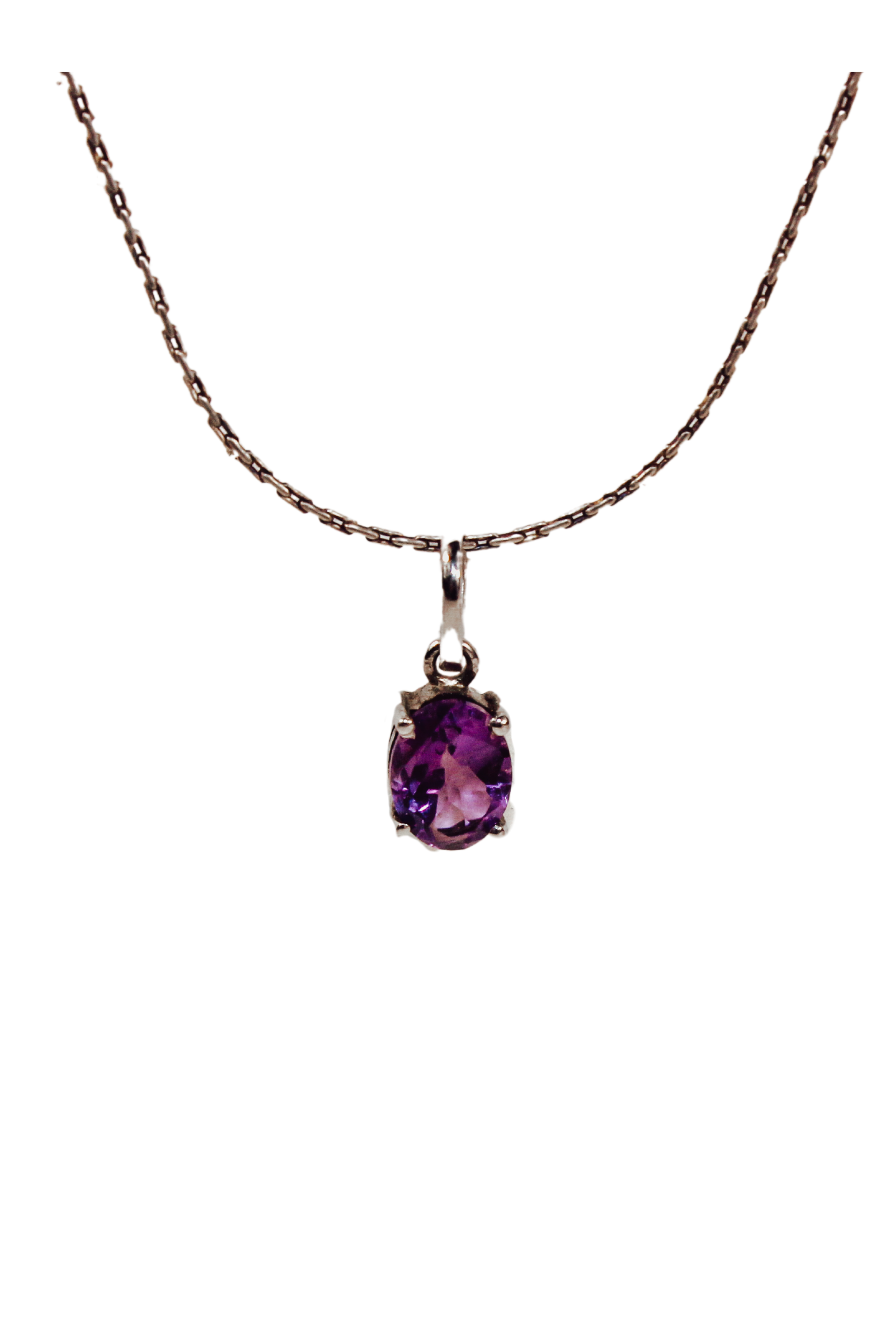 Amethyst Necklace | 925 Sterling Silver