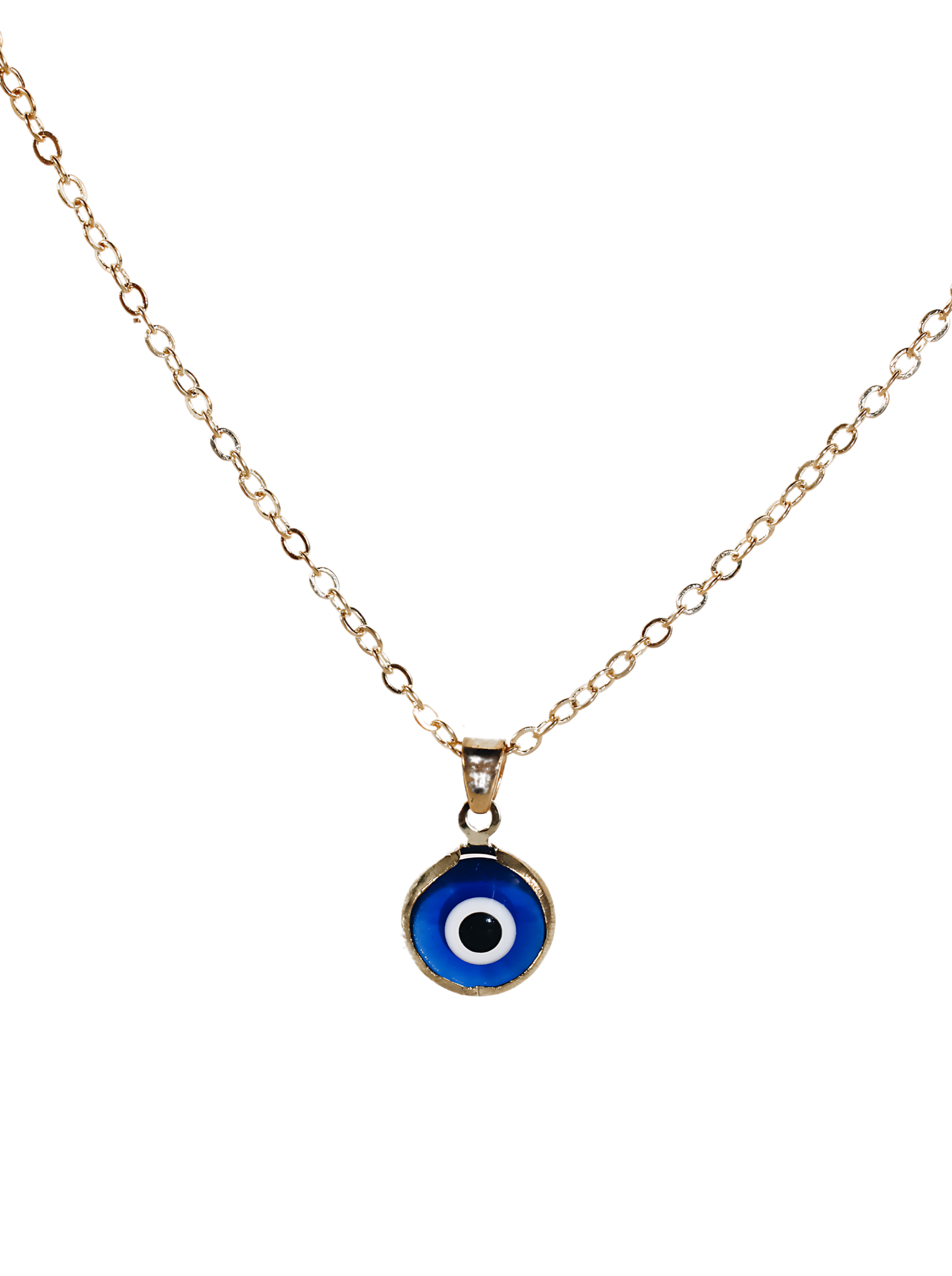 Evil Eye Necklace Gold