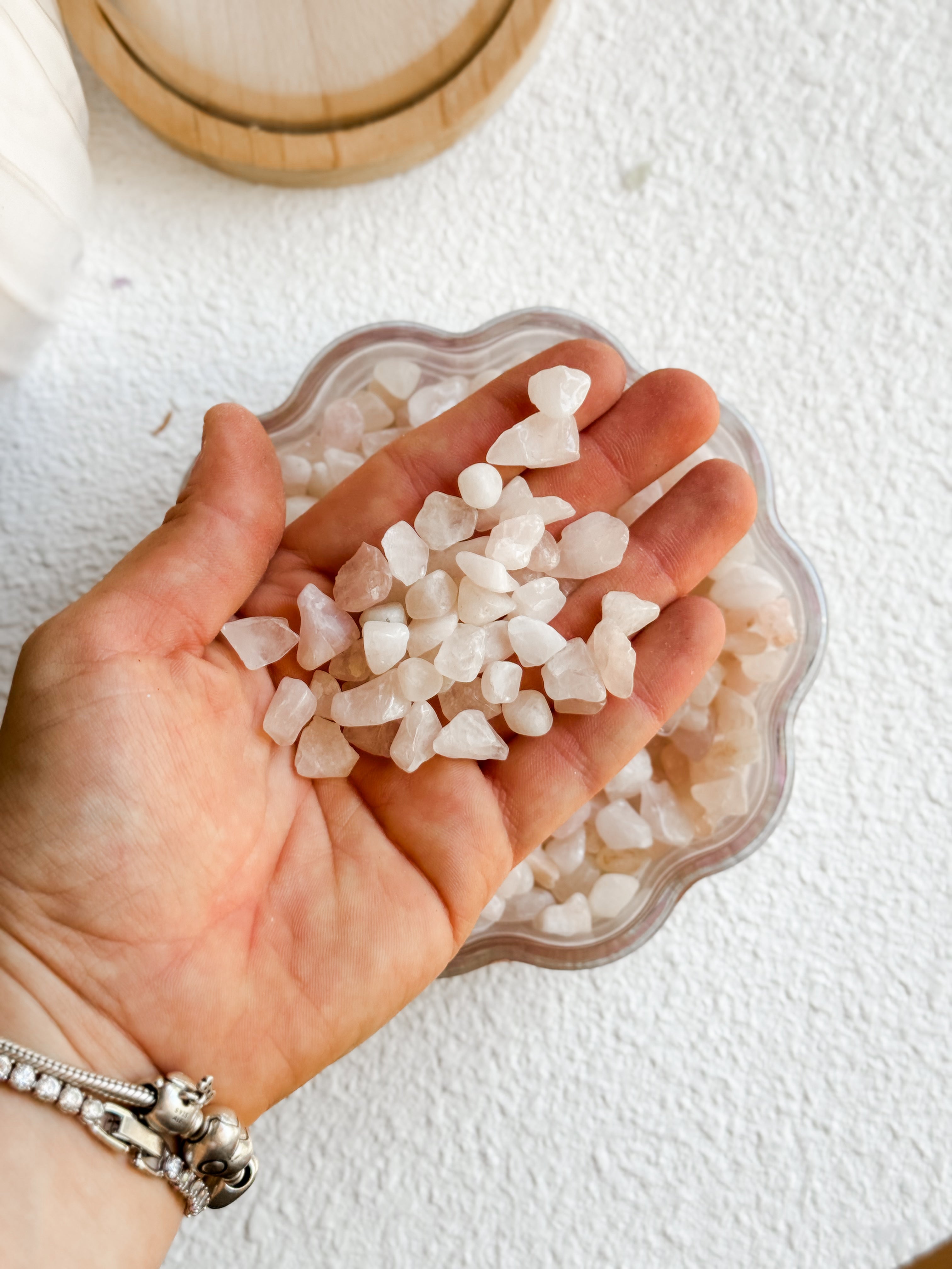 Rose Quartz Chips (100g)