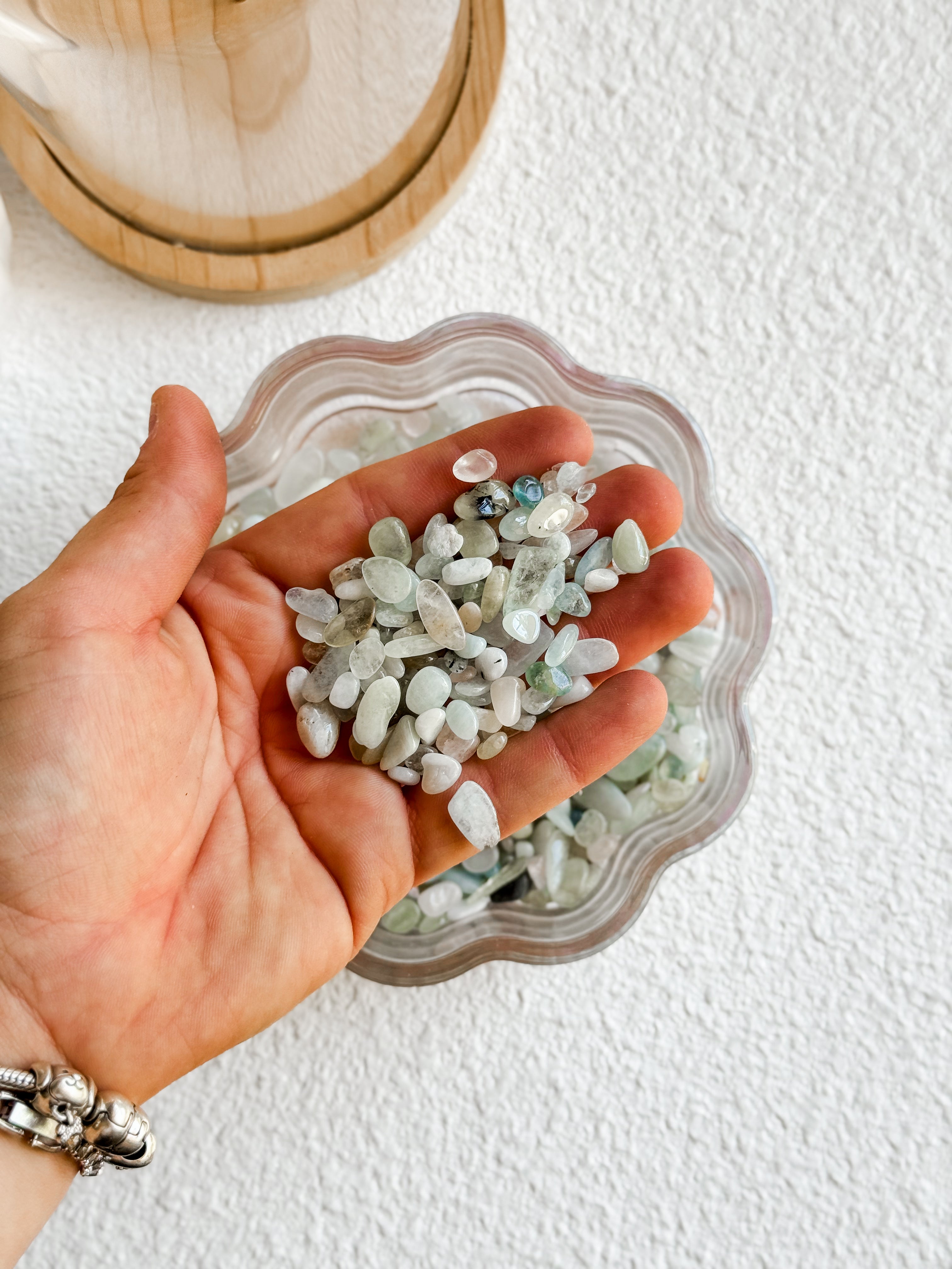 High Quality Morganite Chips (100g)