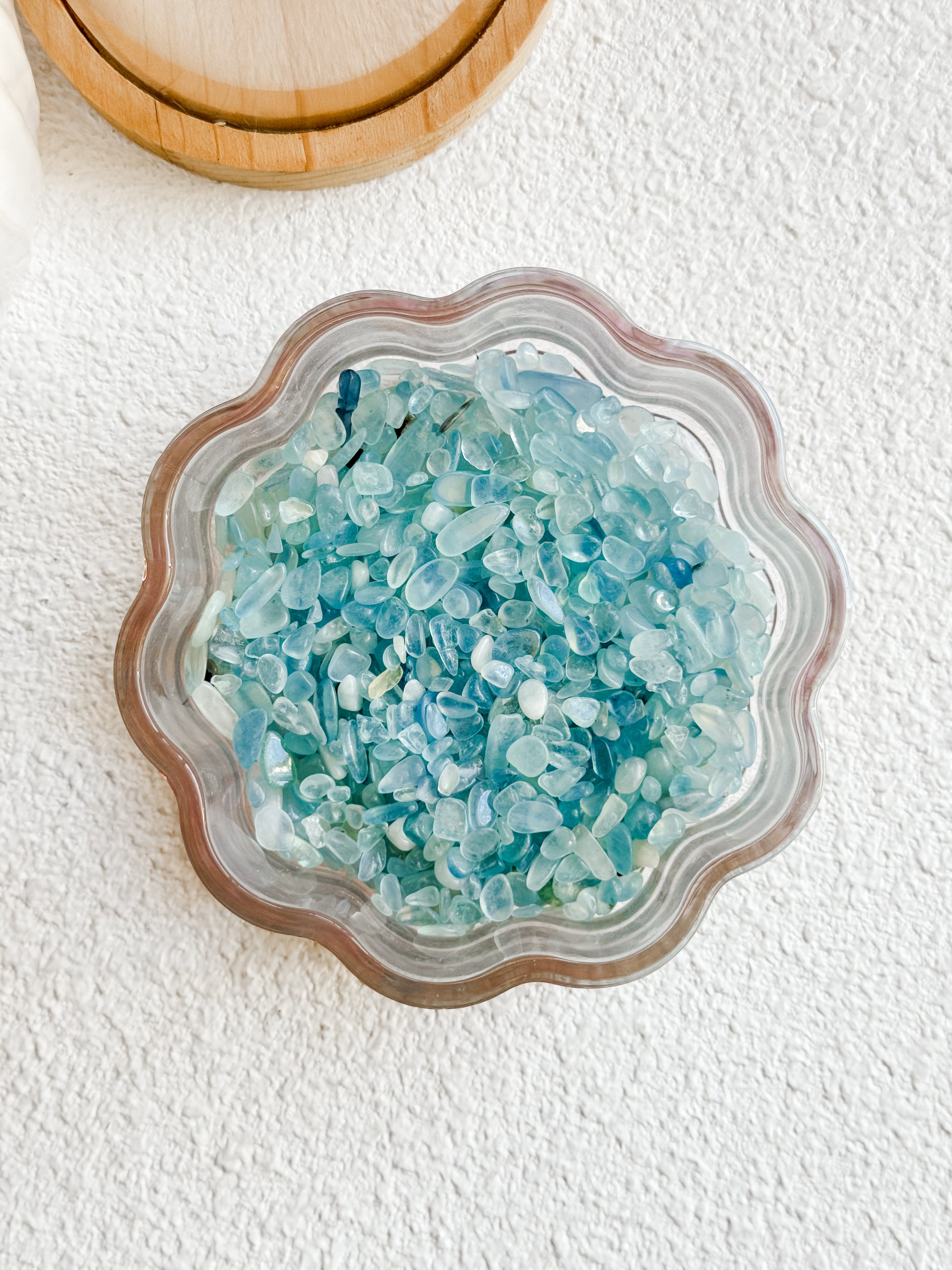 High Quality Aquamarine Chips (100g)