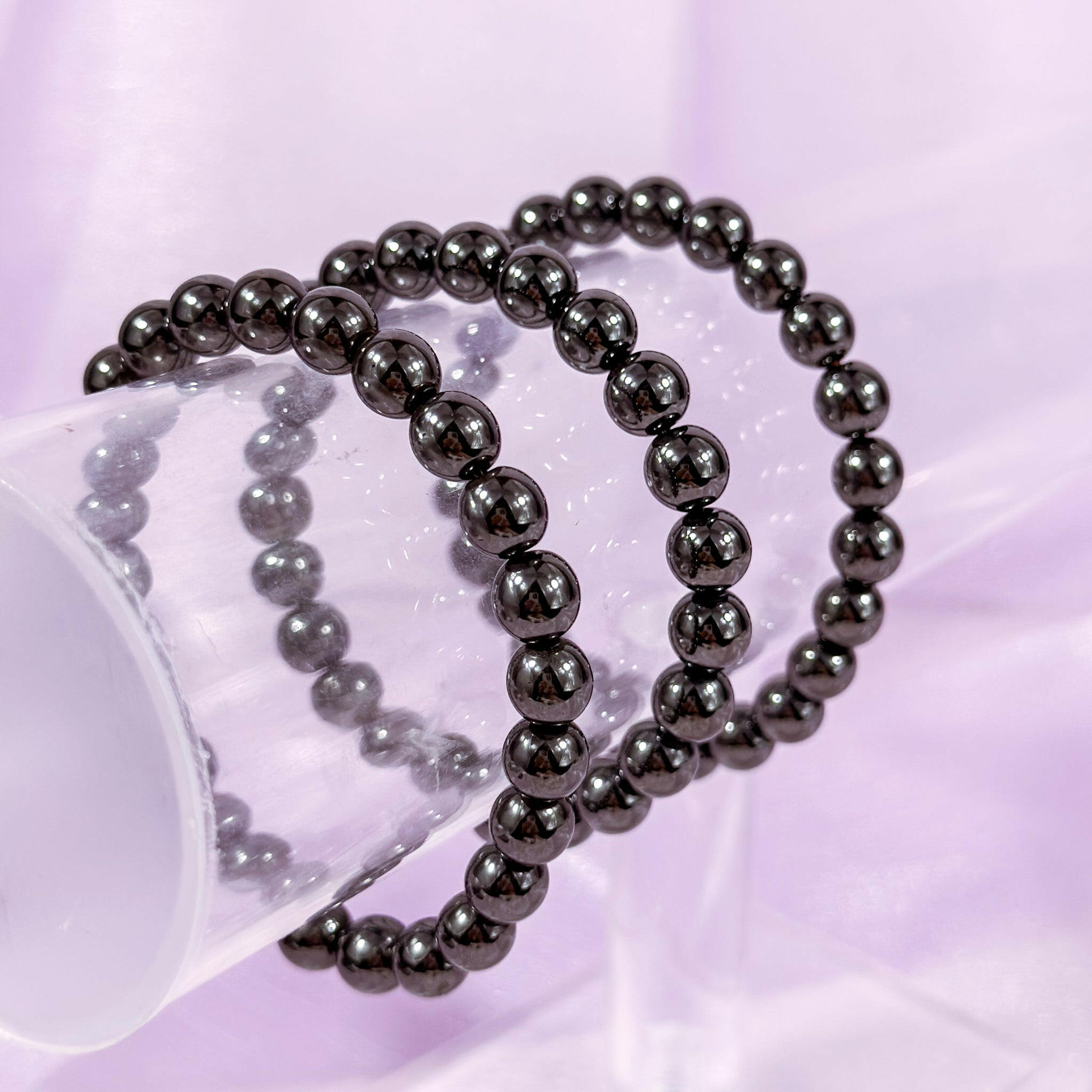 8mm Hematite Bracelet