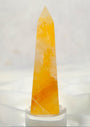 Golden Healer Obelisk Healing Crystal.
