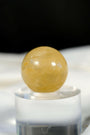 Honey Calcite Sphere Healing Crystal.