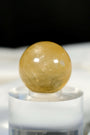 Honey Calcite Sphere Healing Crystal.