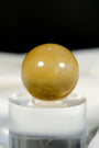 Honey Calcite Sphere Healing Crystal.