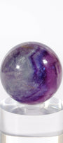 Fluorite Sphere Healing Crystal.