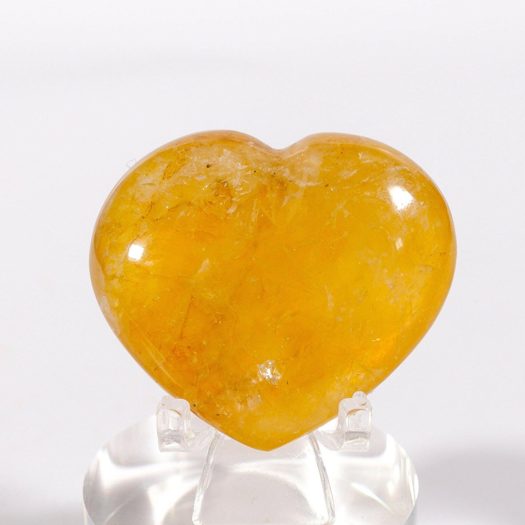 Golden Healer Heart Healing Crystal.
