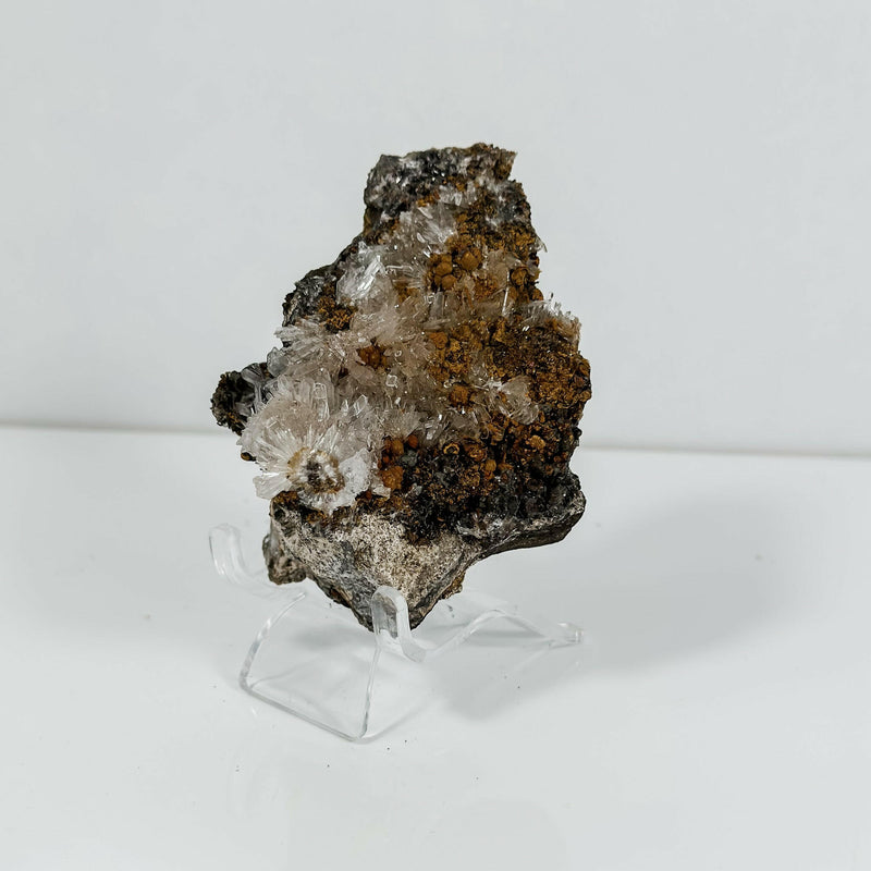 Hemimorphite x Goethite, Limonite & Hematite Cluster Healing Crystal.