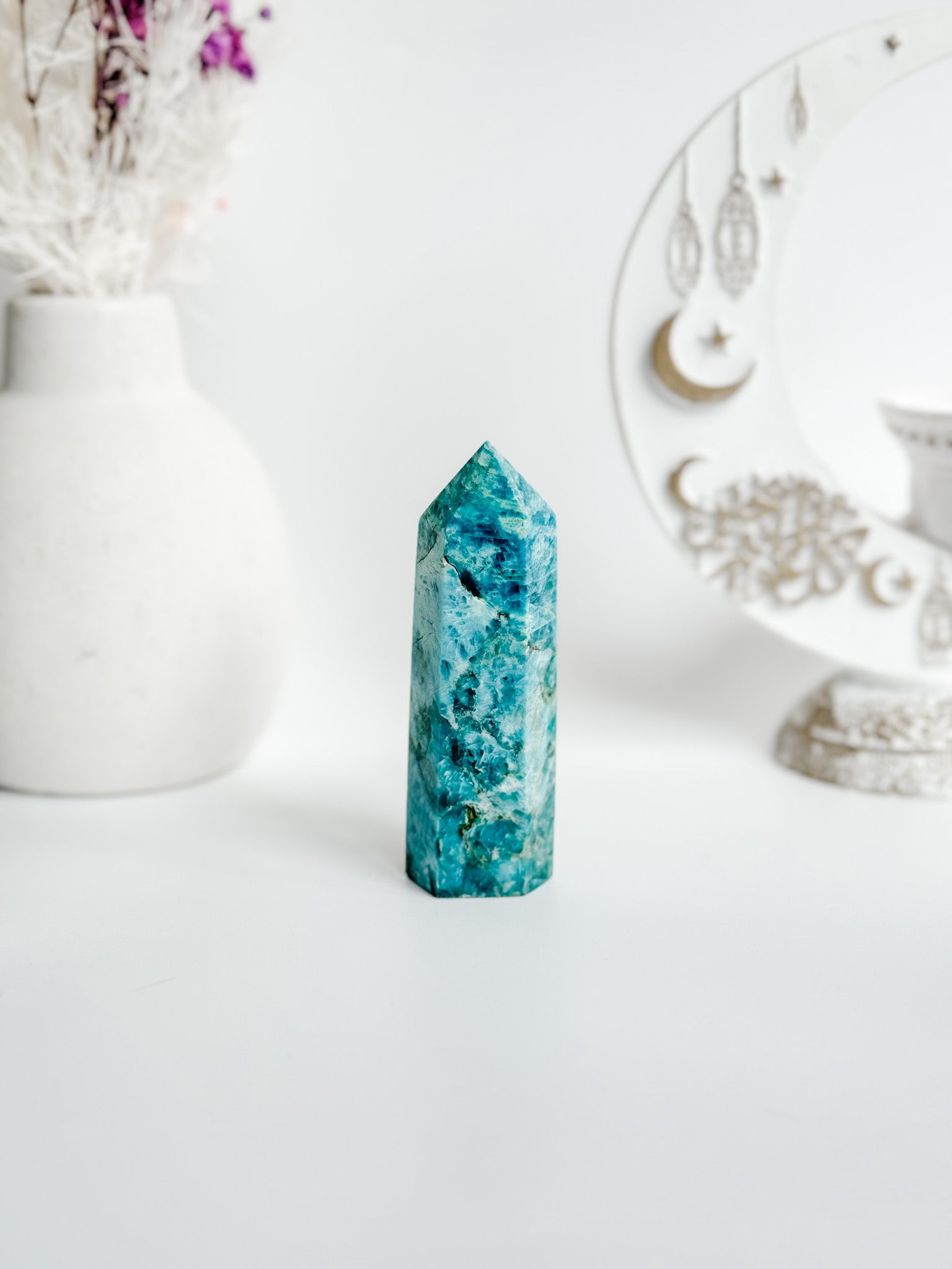 Blue Apatite Tower