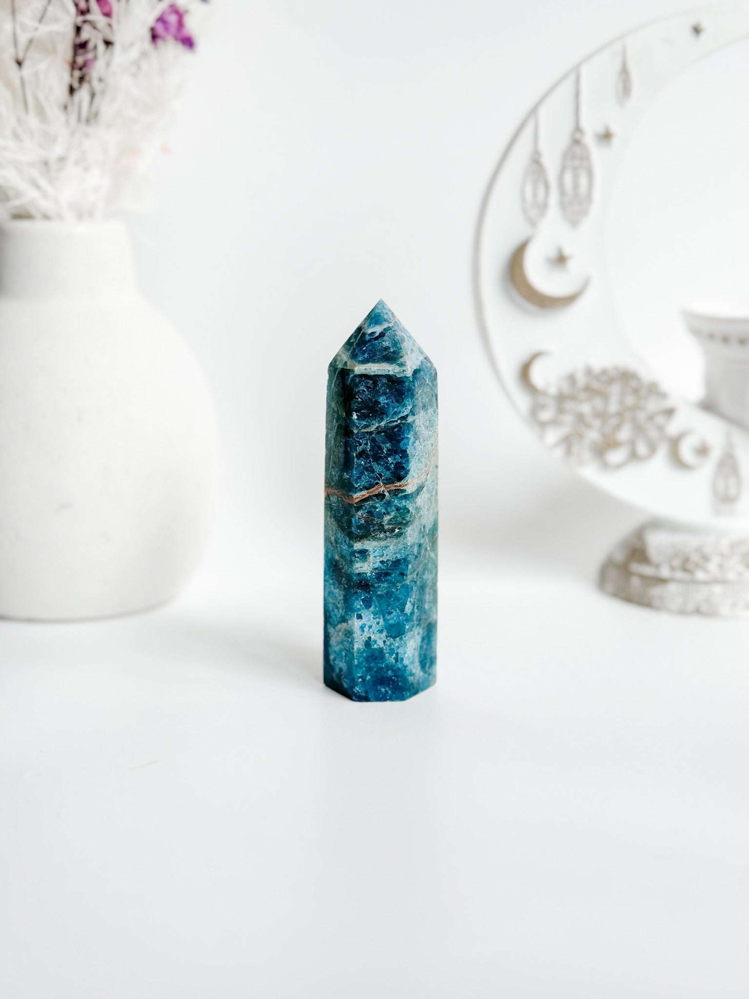 Blue Apatite Tower