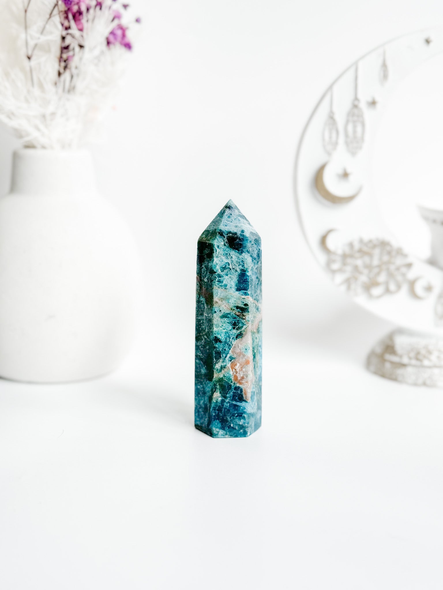 Blue Apatite Tower