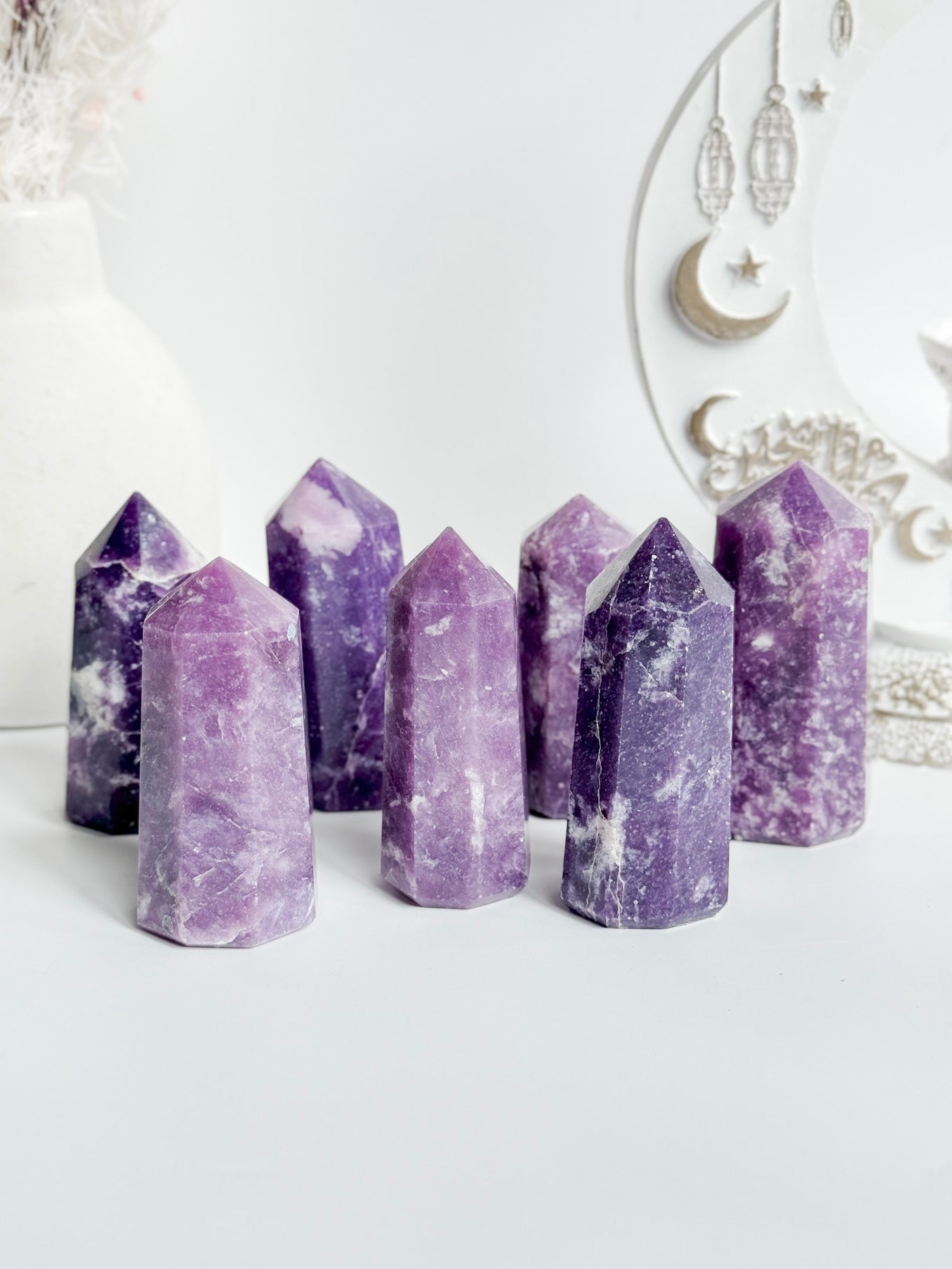 Lepidolite Tower