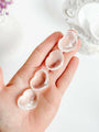 Clear Quartz Heart Healing Crystal.